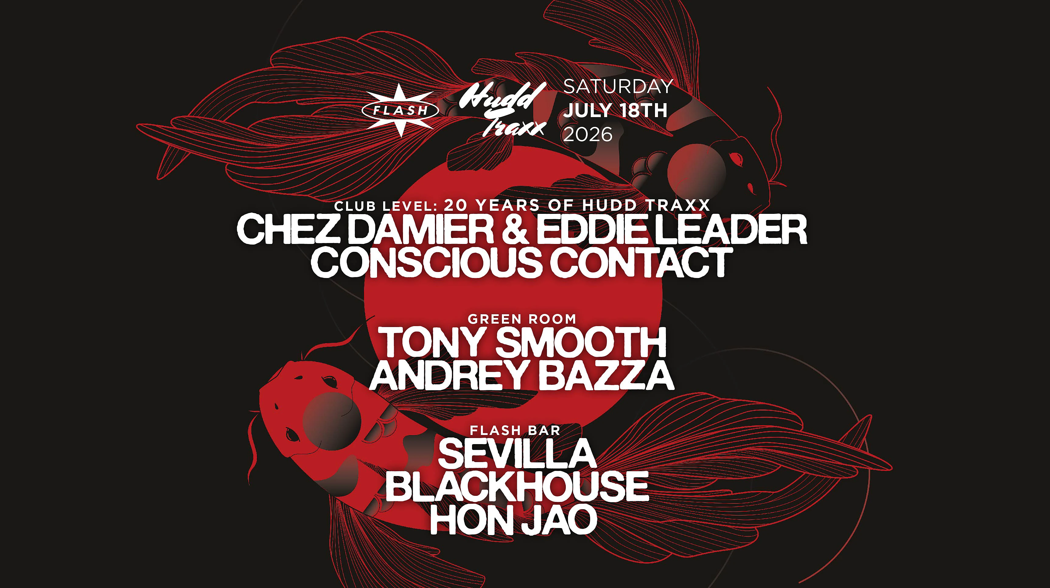 20 Years Of Hudd Traxx: Chez Damier & Eddie Leader Cover
