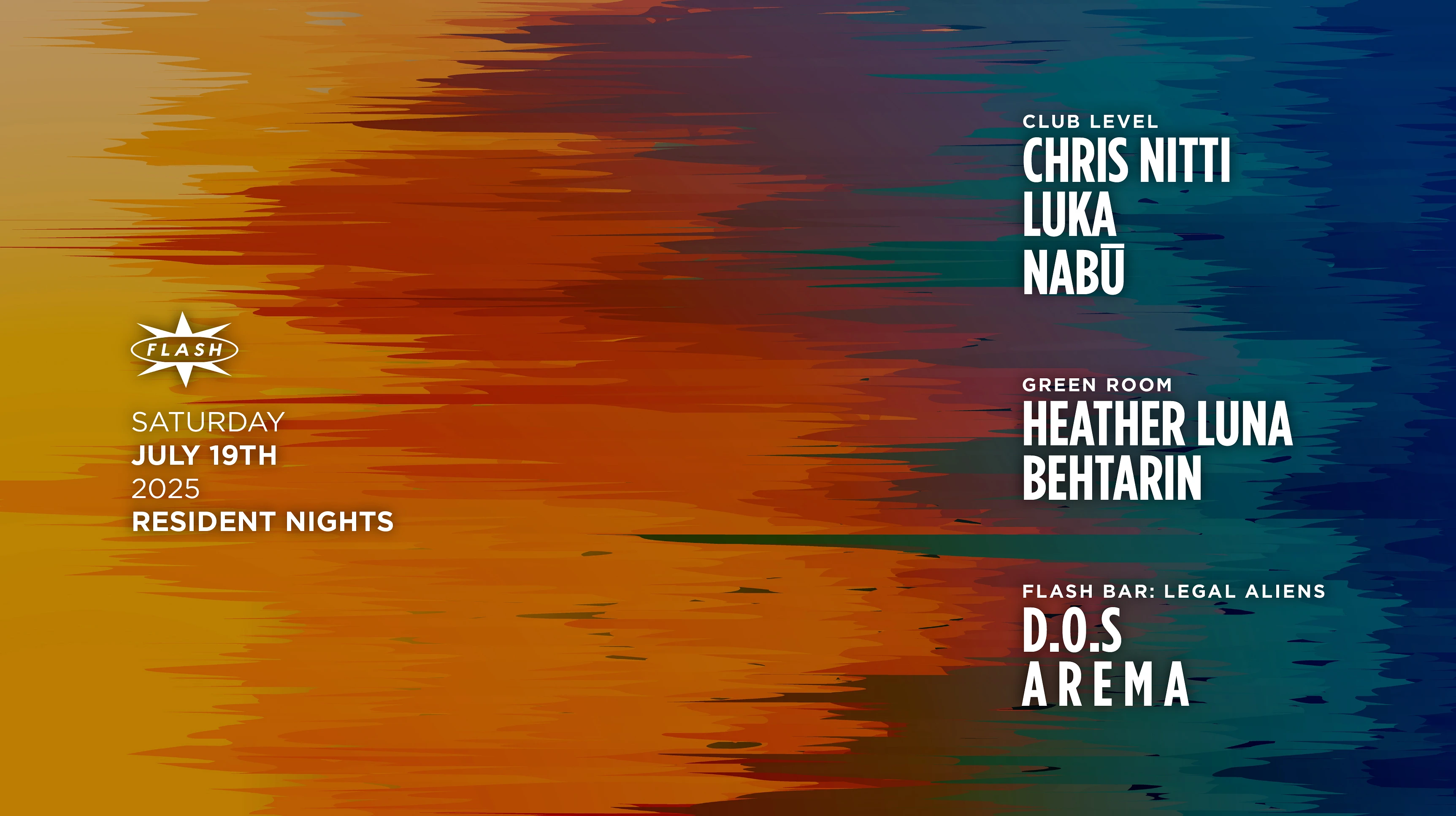 Resident Nights: Chris Nitti - Luka - Nabu Cover
