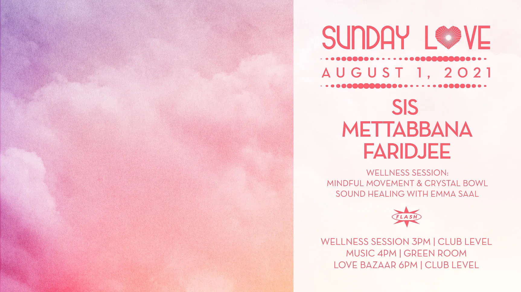 Sunday Love: Sis - Mettabbana - Faridjee Cover