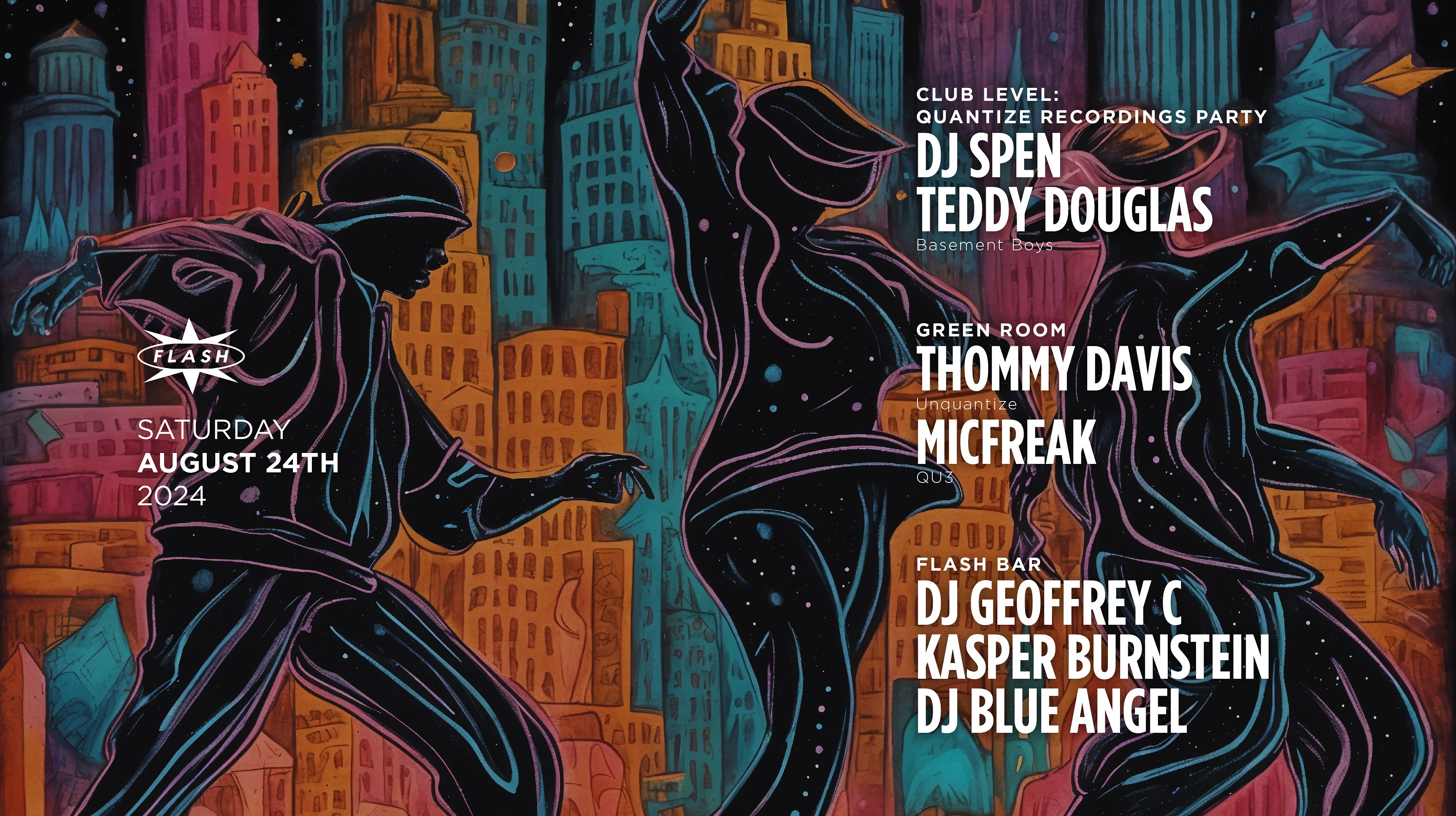 Quantize Recordings Party: Dj Spen - Teddy Douglas Cover