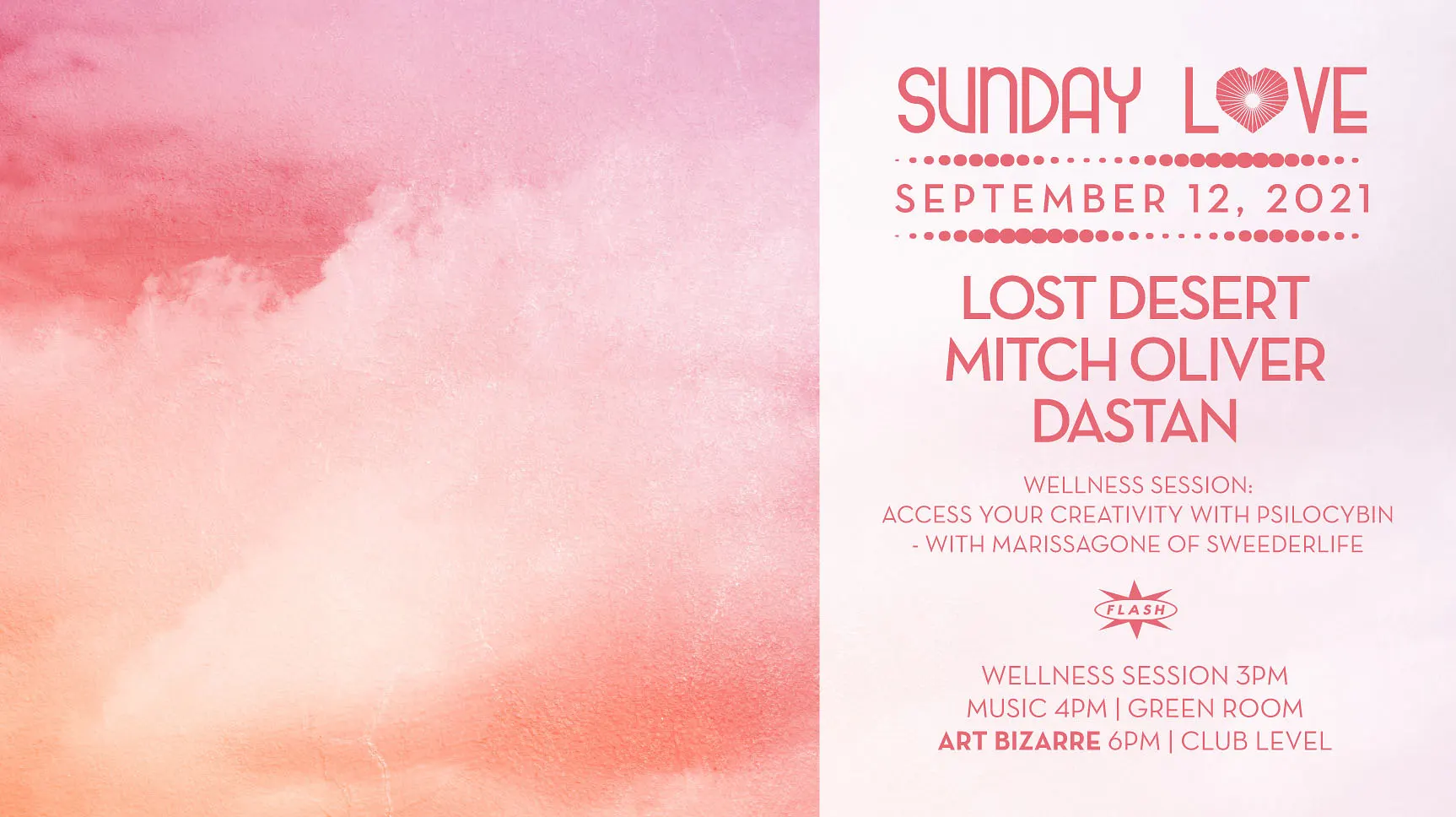 Sunday Love: Lost Desert - Mitch Oliver - Dastan Cover