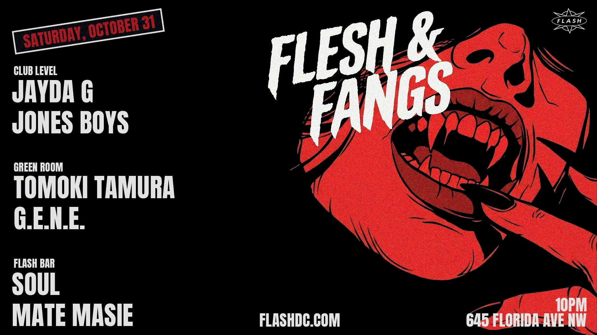 Flesh & Fangs: Jayda G - Tomoki Tamura Cover