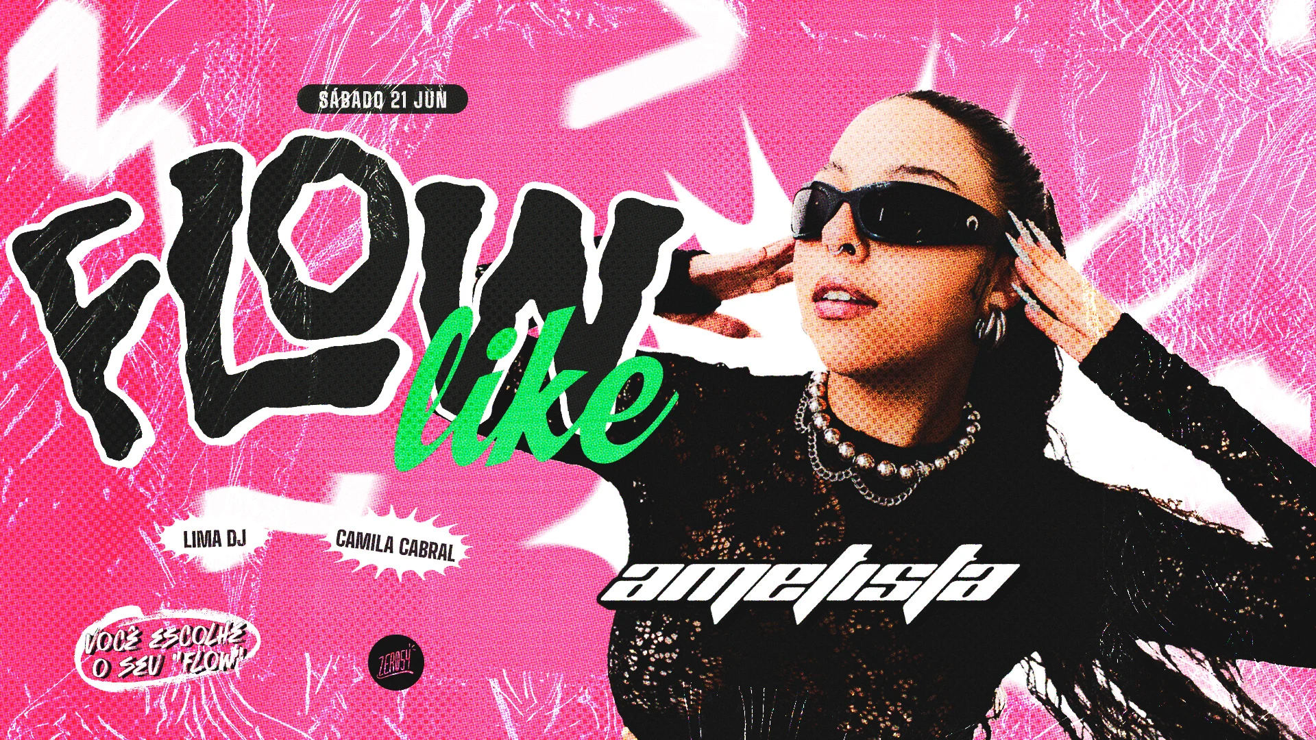 Flow Like - Ametista Cover