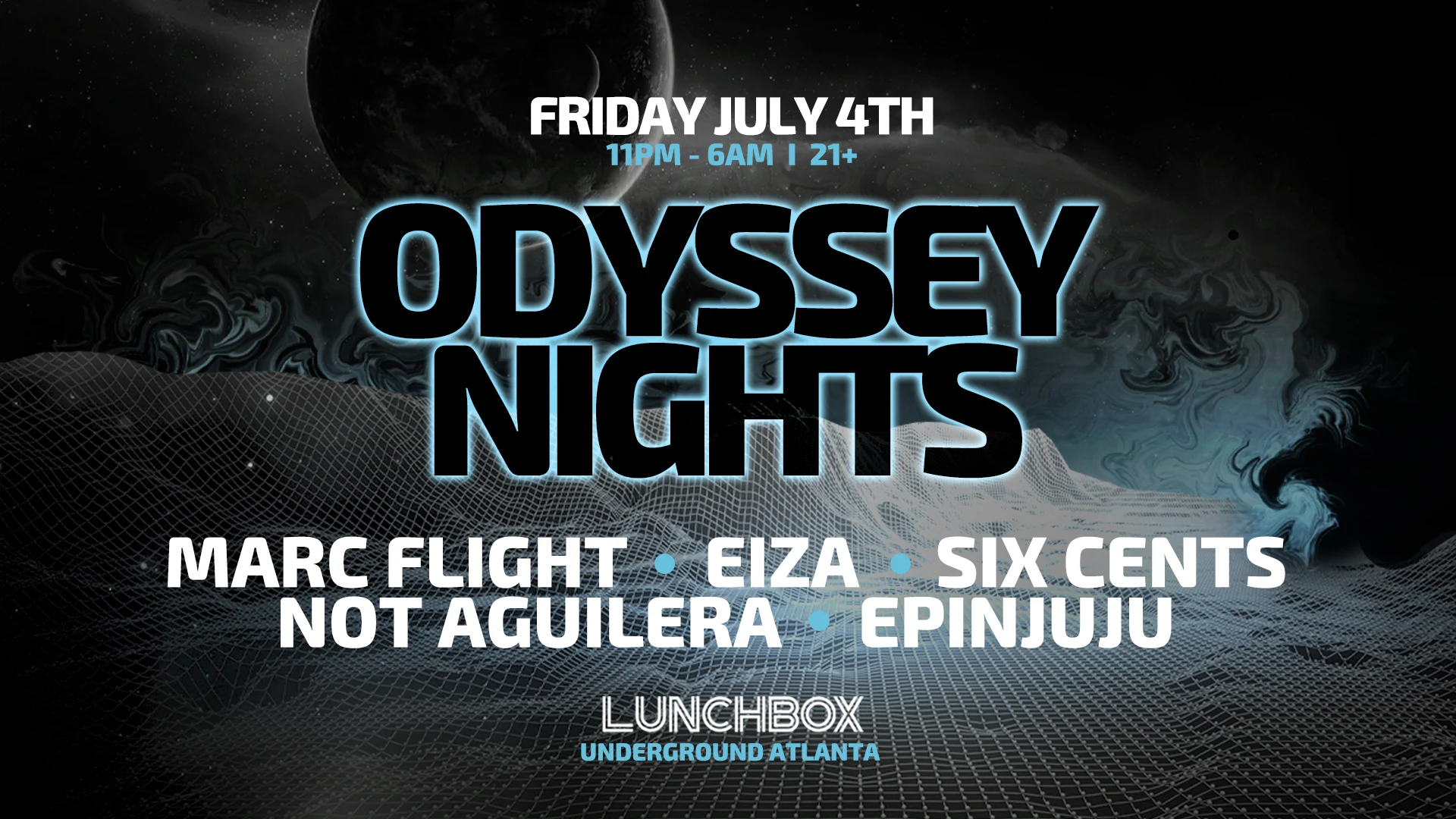 Odyssey Nights - July 4th Cover