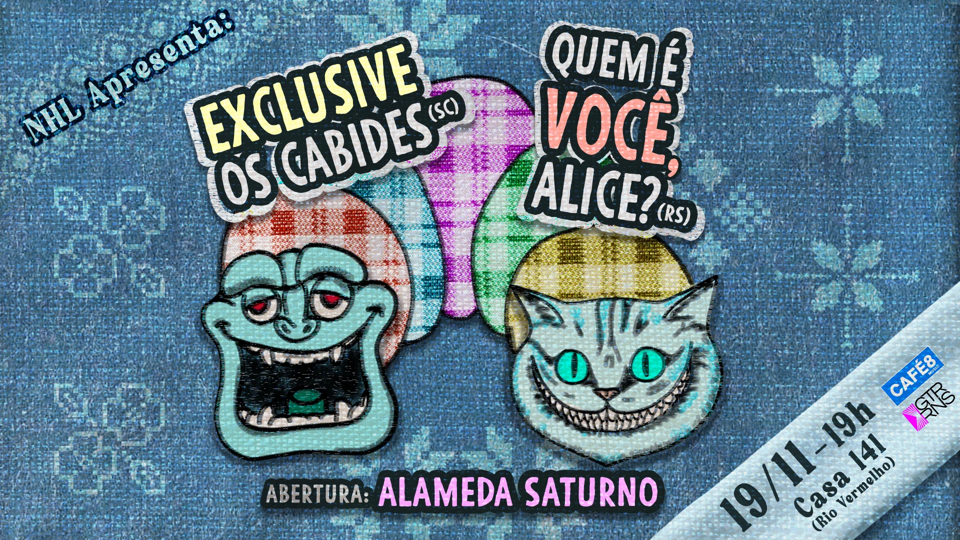Nhl: Exclusive Os Cabides(Sc) + Quem É Você, Alice?(Rs) + Cover