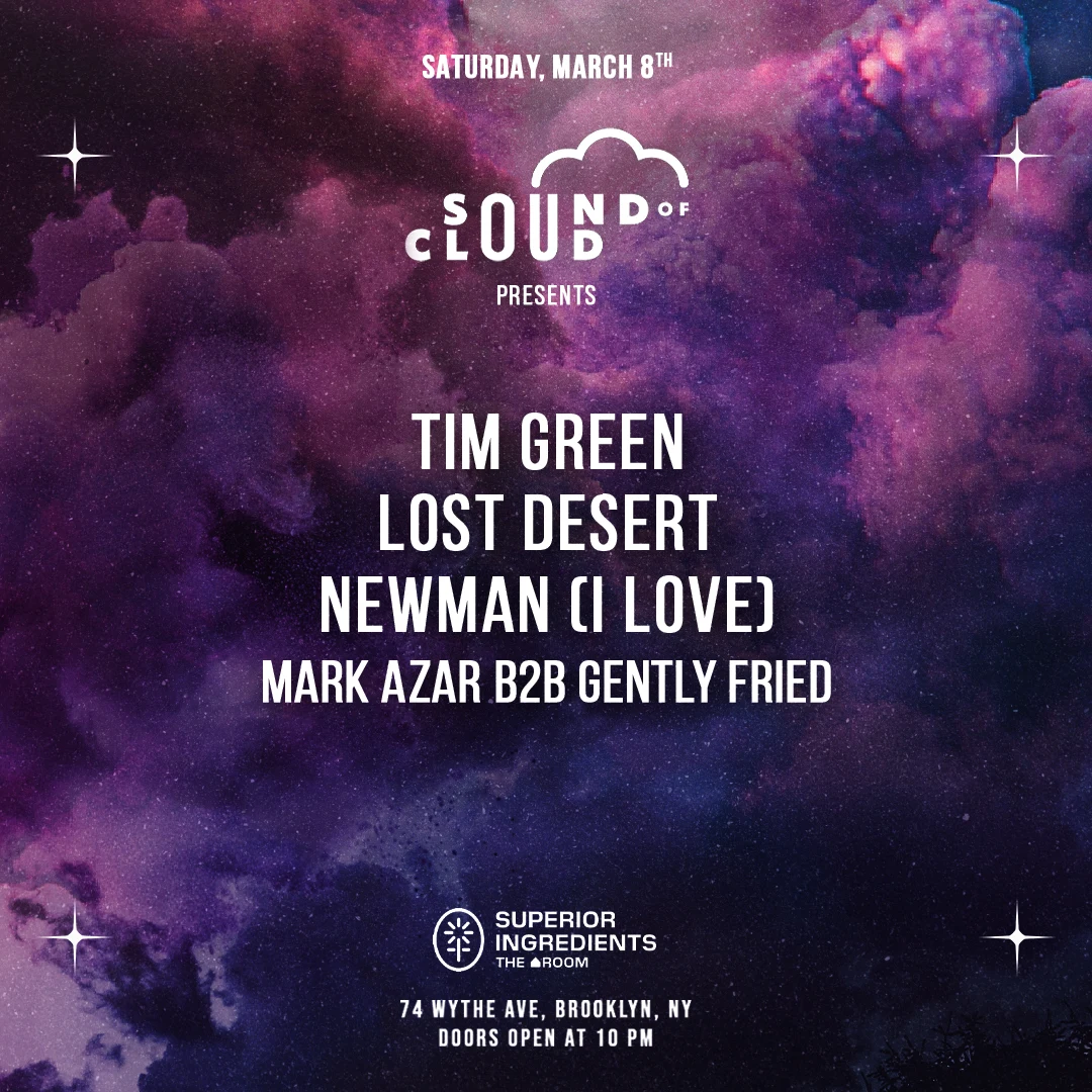 Tim Green, Lost Desert, Newman (I Love) By Sound Of Cloud Cover