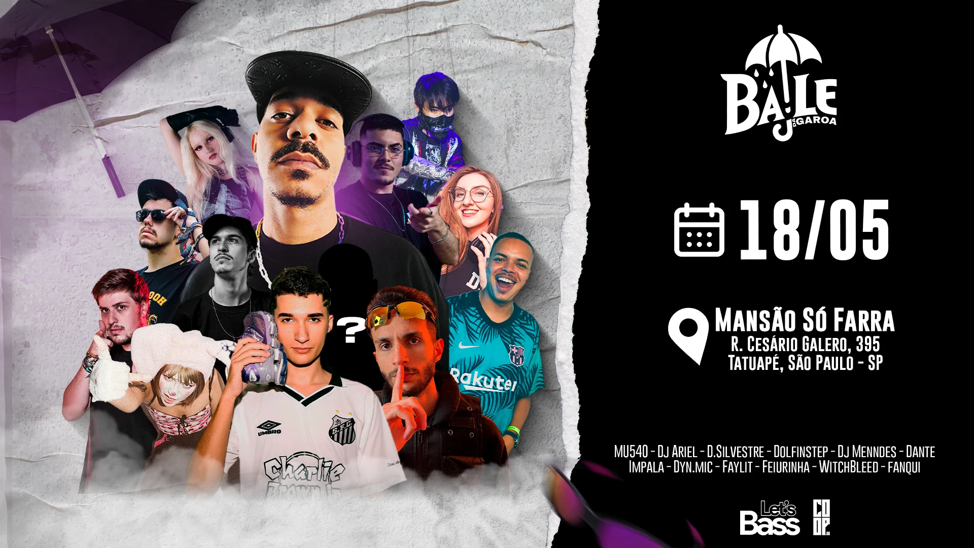 Baile Da Garoa Cover