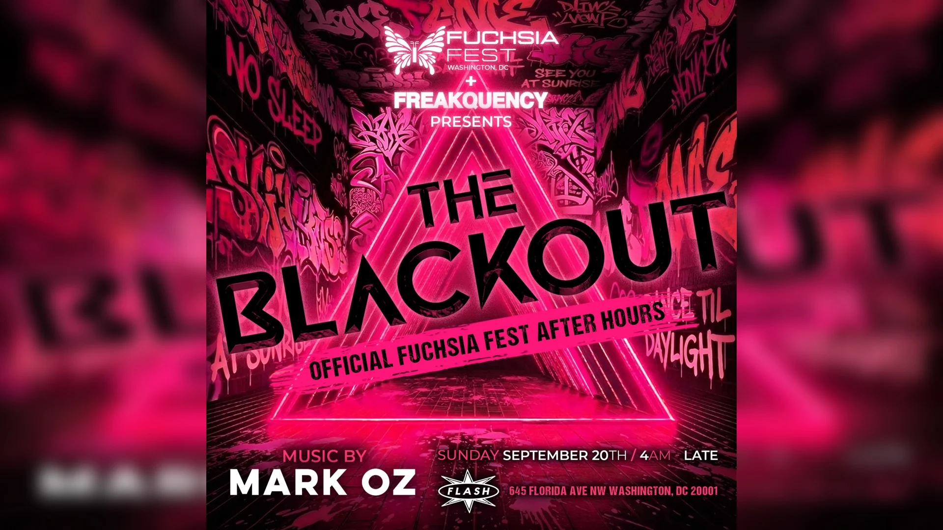 Fuchsia Fest & Freakquency Presents: The Blackout Cover