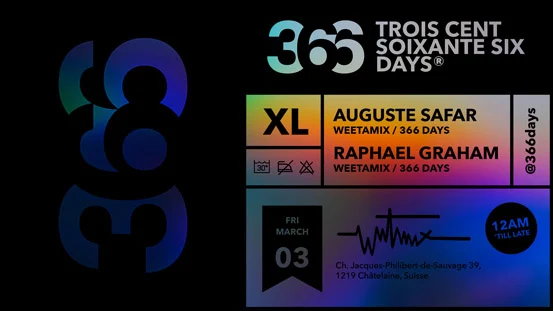366 Days // Auguste Safar Vs Raphael Graham ; All Night Long Cover
