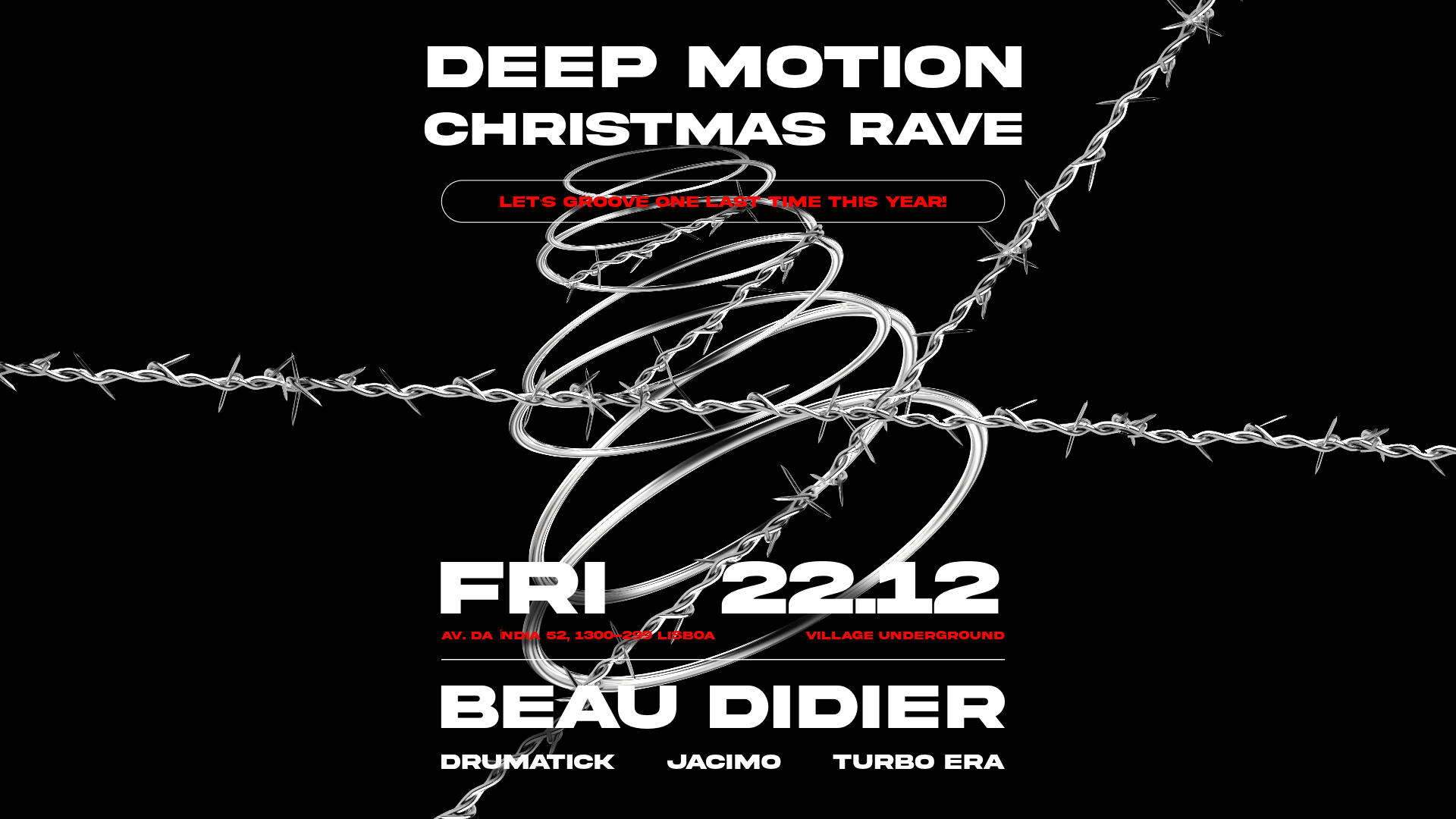 Deep Motiøn - Christmas Rave Cover