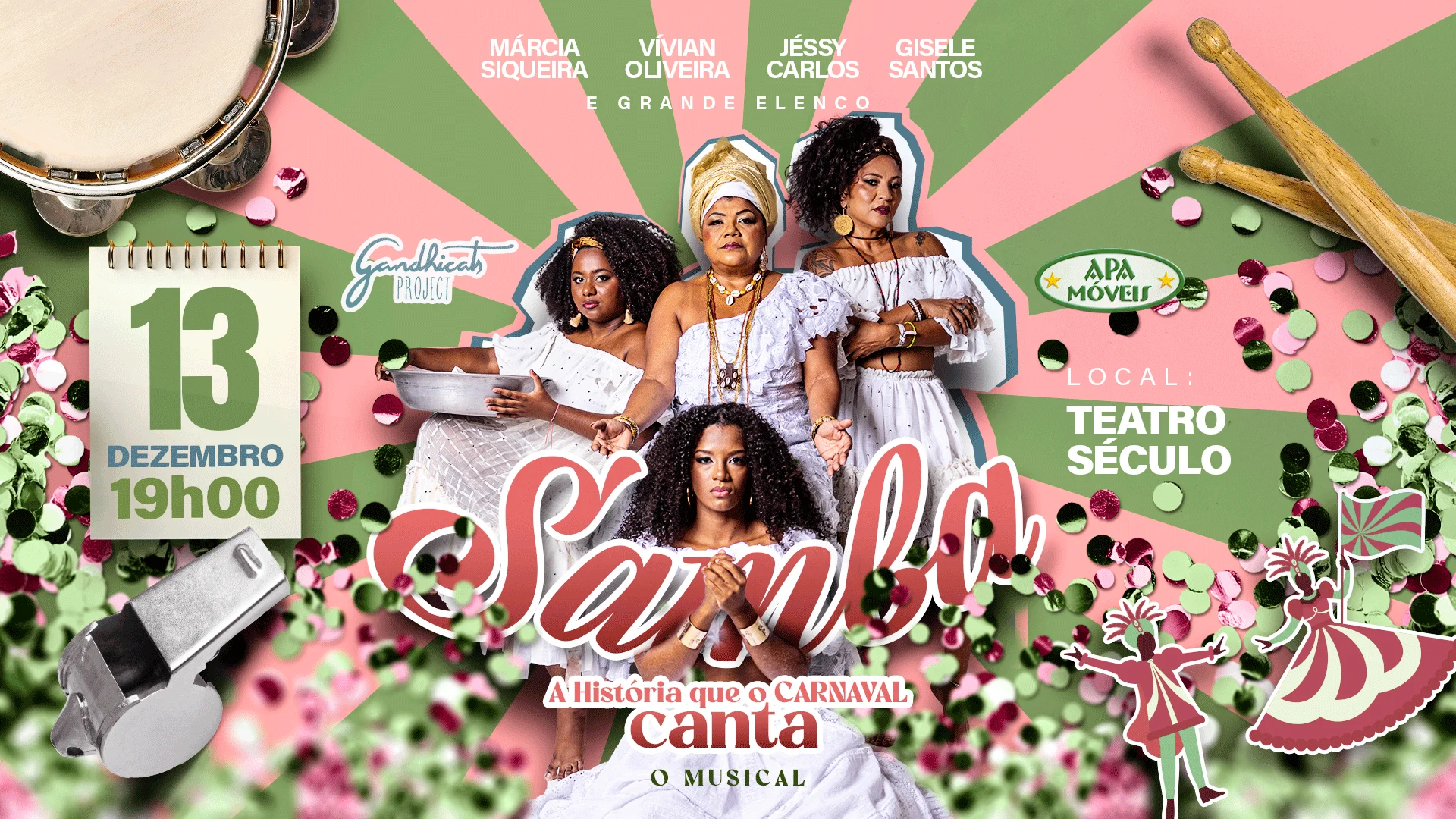 13/12 - Samba - A História Que O Carnaval Canta Cover
