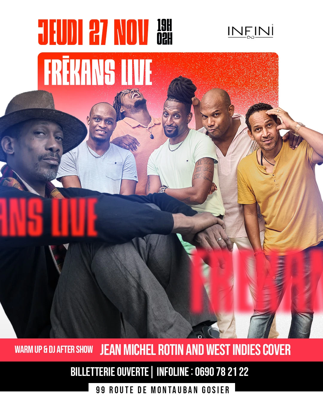 Frekans Live - Jean Michel Rotin & Westindies Cover Cover