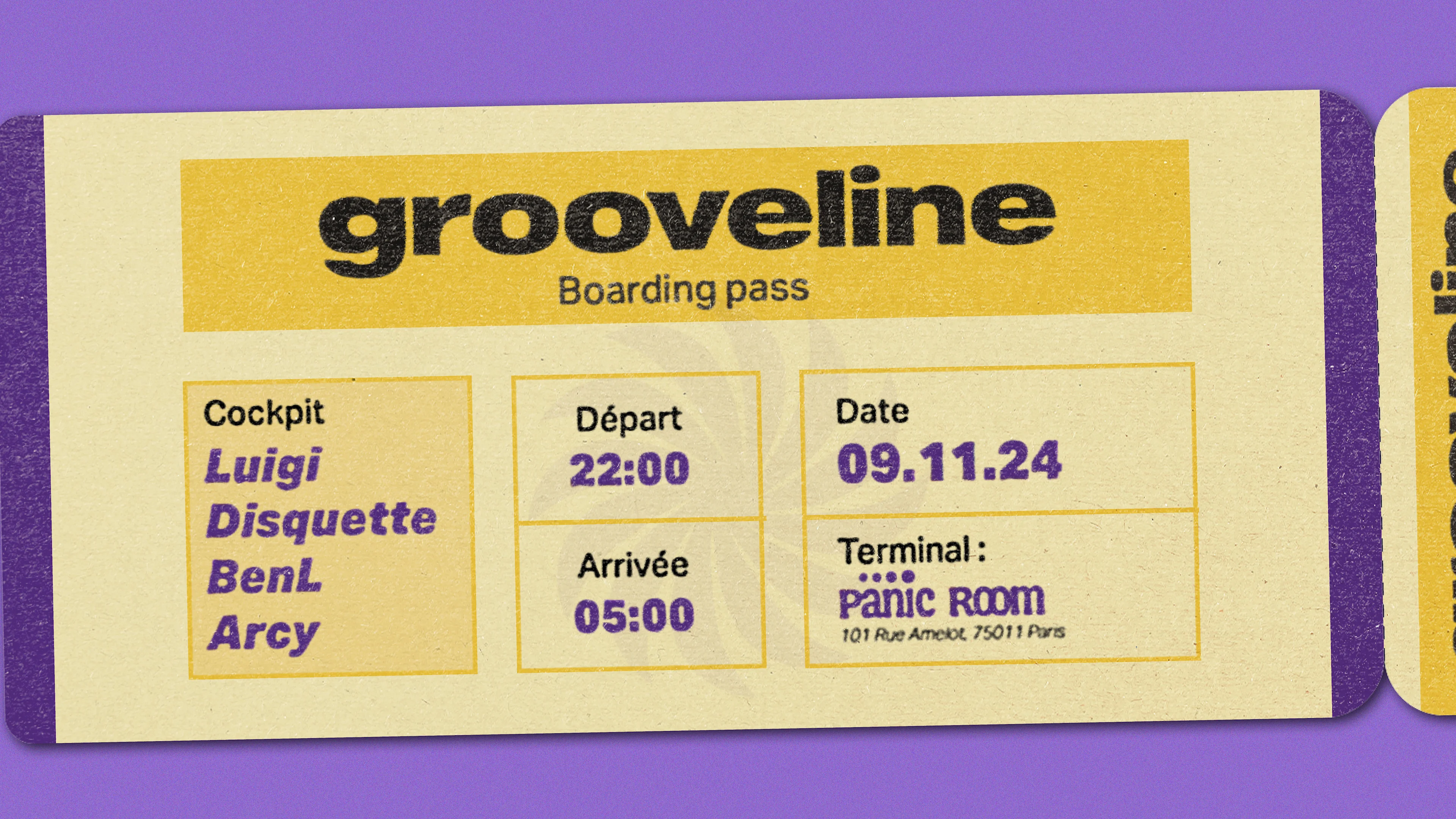 Grooveline : Panic À Bord Cover
