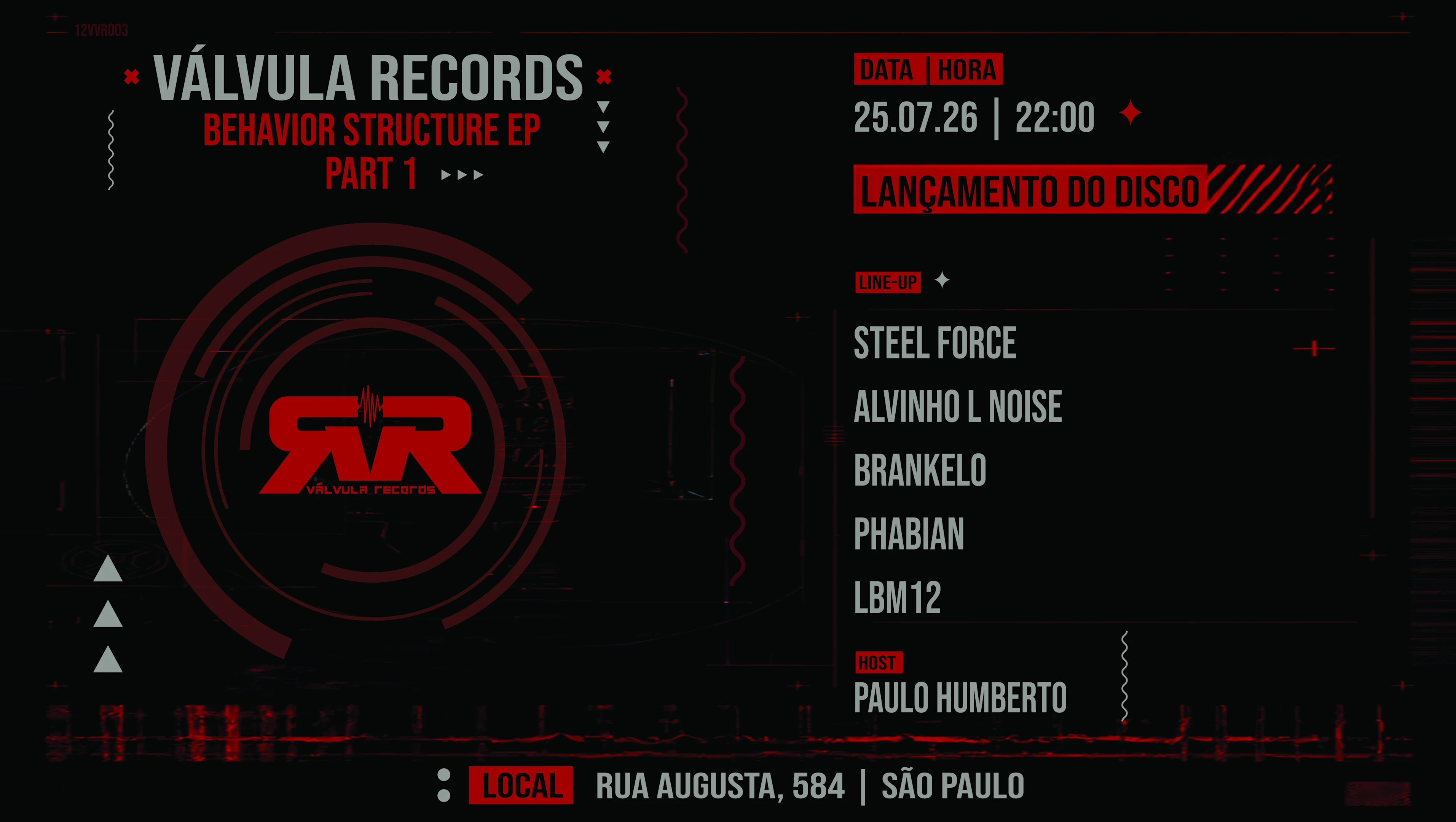 Válvula Records - Behavior Structure Ep Part 1 - Lançamento! Cover