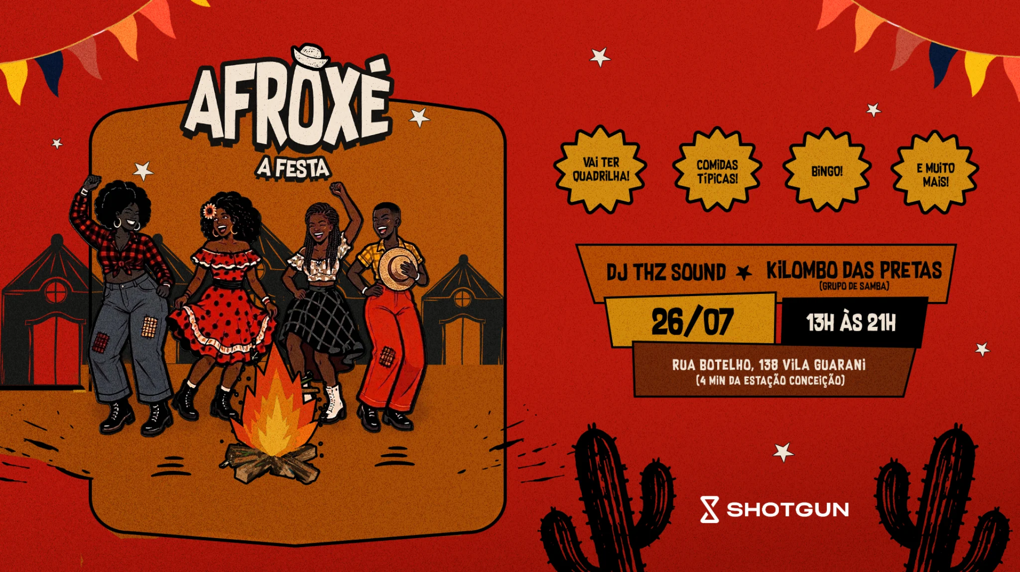 Festa Julina - Afroxé 26/07 Cover