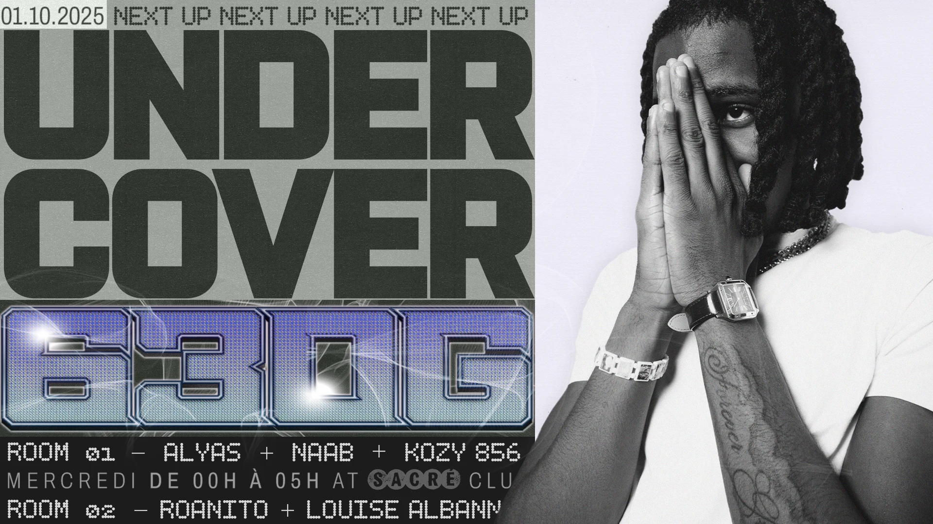 Undercover #4 - 63og Live Cover