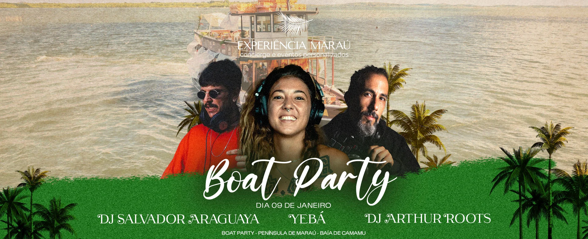 Boat Party Arthur Roots, Yebá E Salvador Araguaya Cover