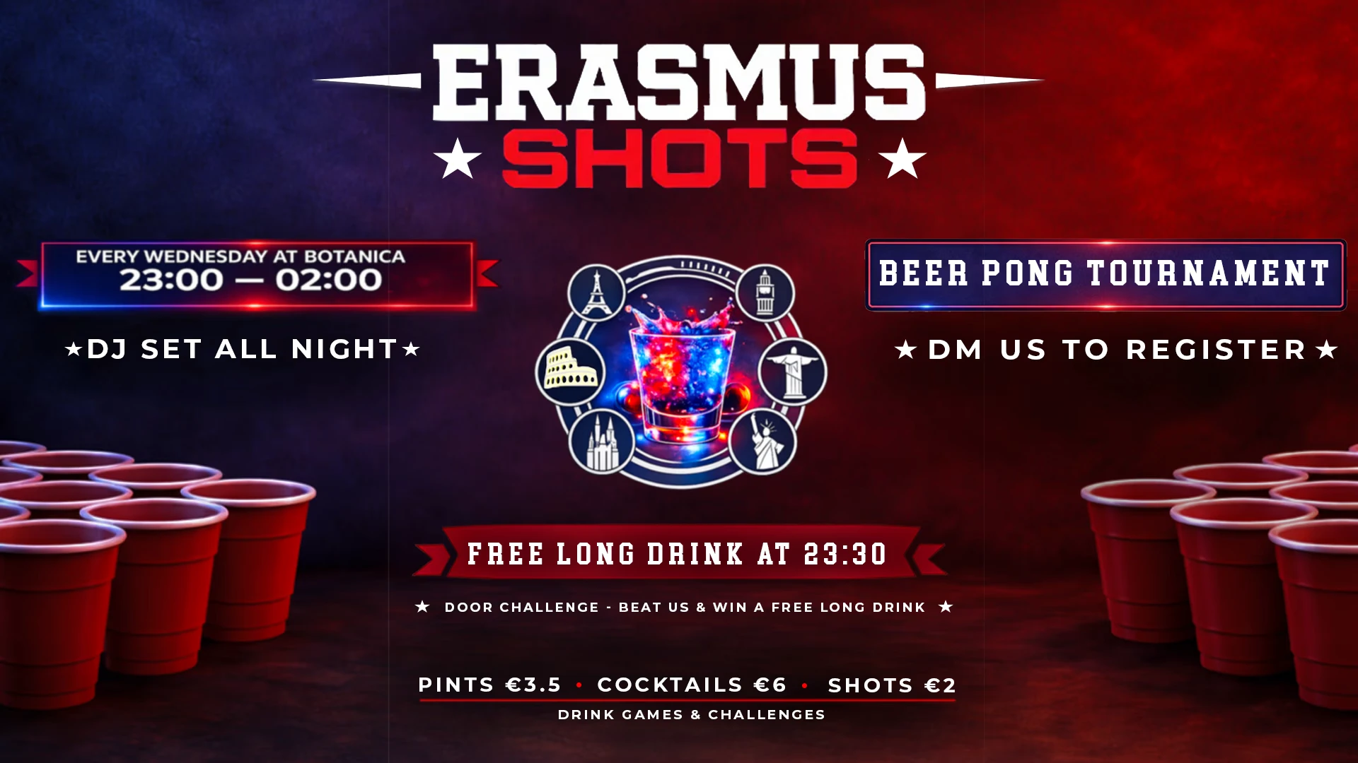 Erasmus Shots Cover