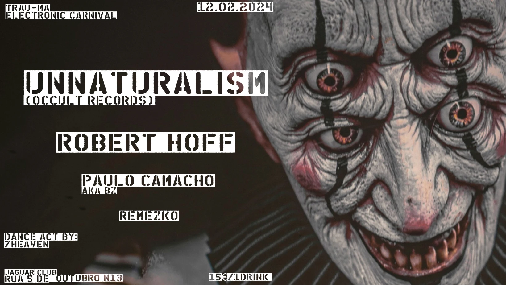 Trau-Ma: Electronic Carnival With Unnaturalism Cover