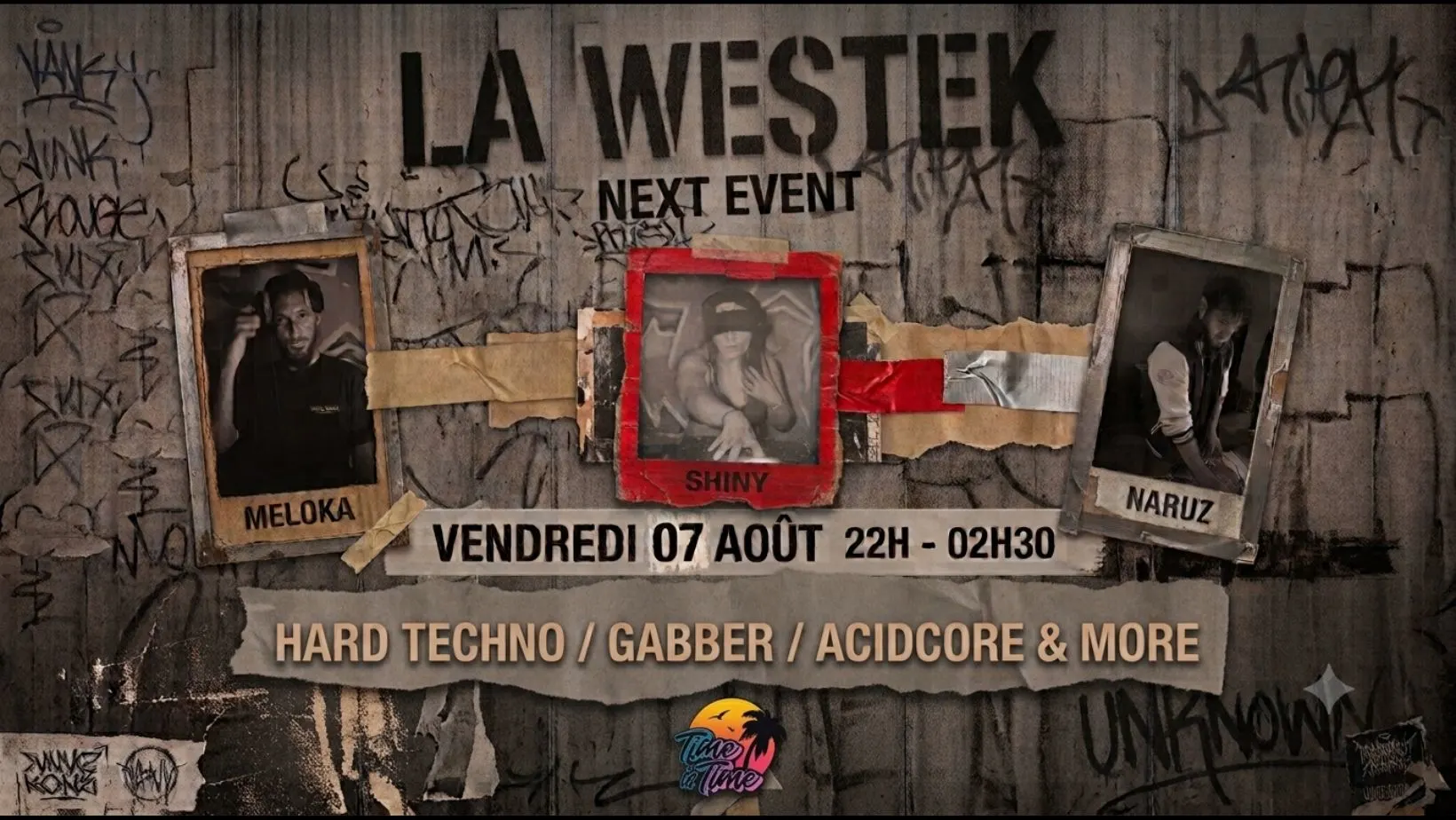 Hard Techno / Gabber / Acidcore - La Westek Cover