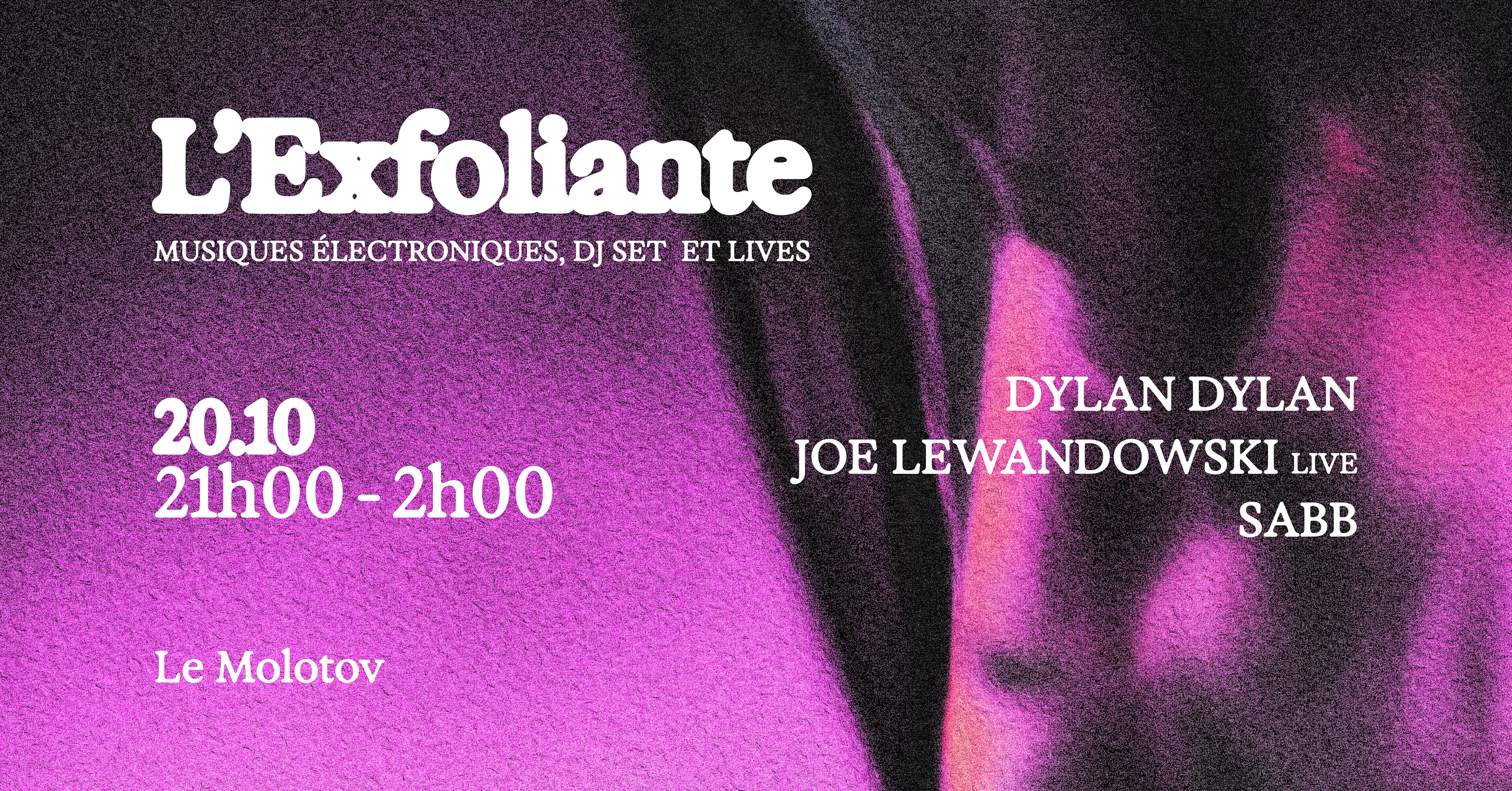L'exfoliante X Le Molotov W Dylan Dylan•Joe Lewandwski•Sabb Cover
