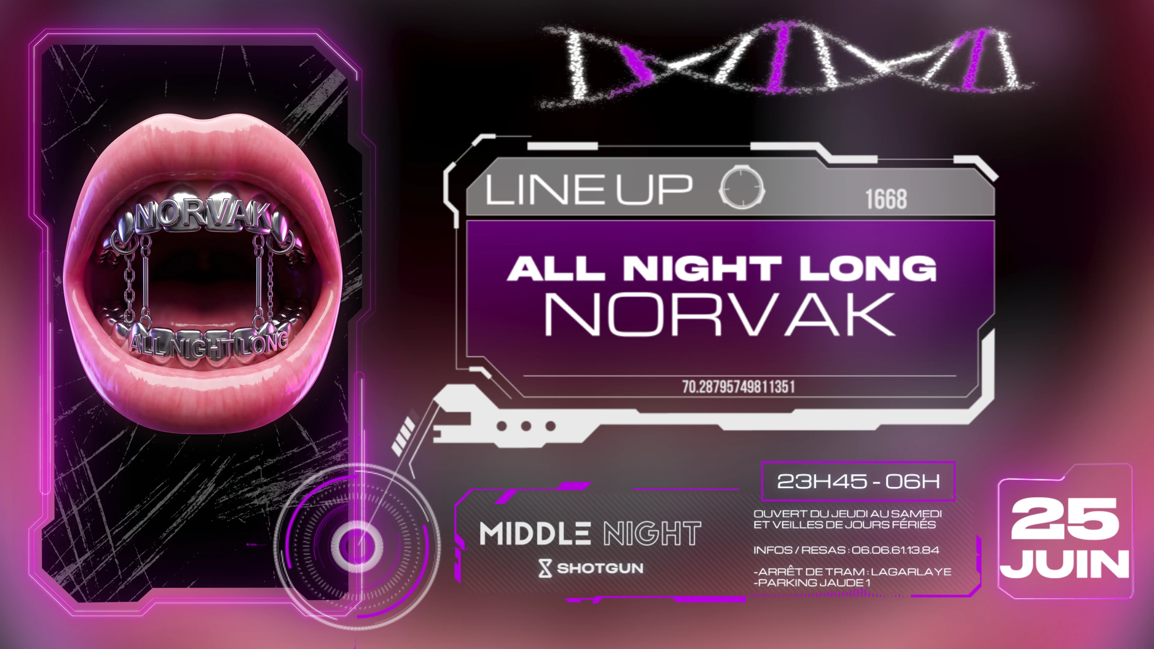All Night Long - Norvak Cover