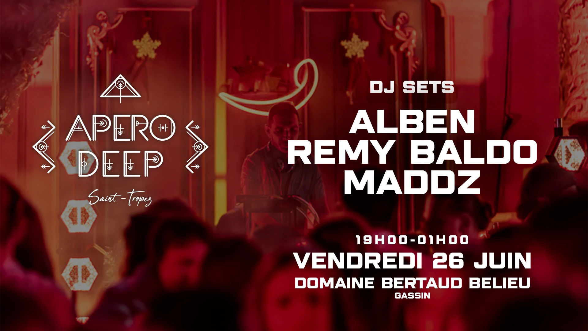 Apéro Deep 26 Juin 2026 Cover