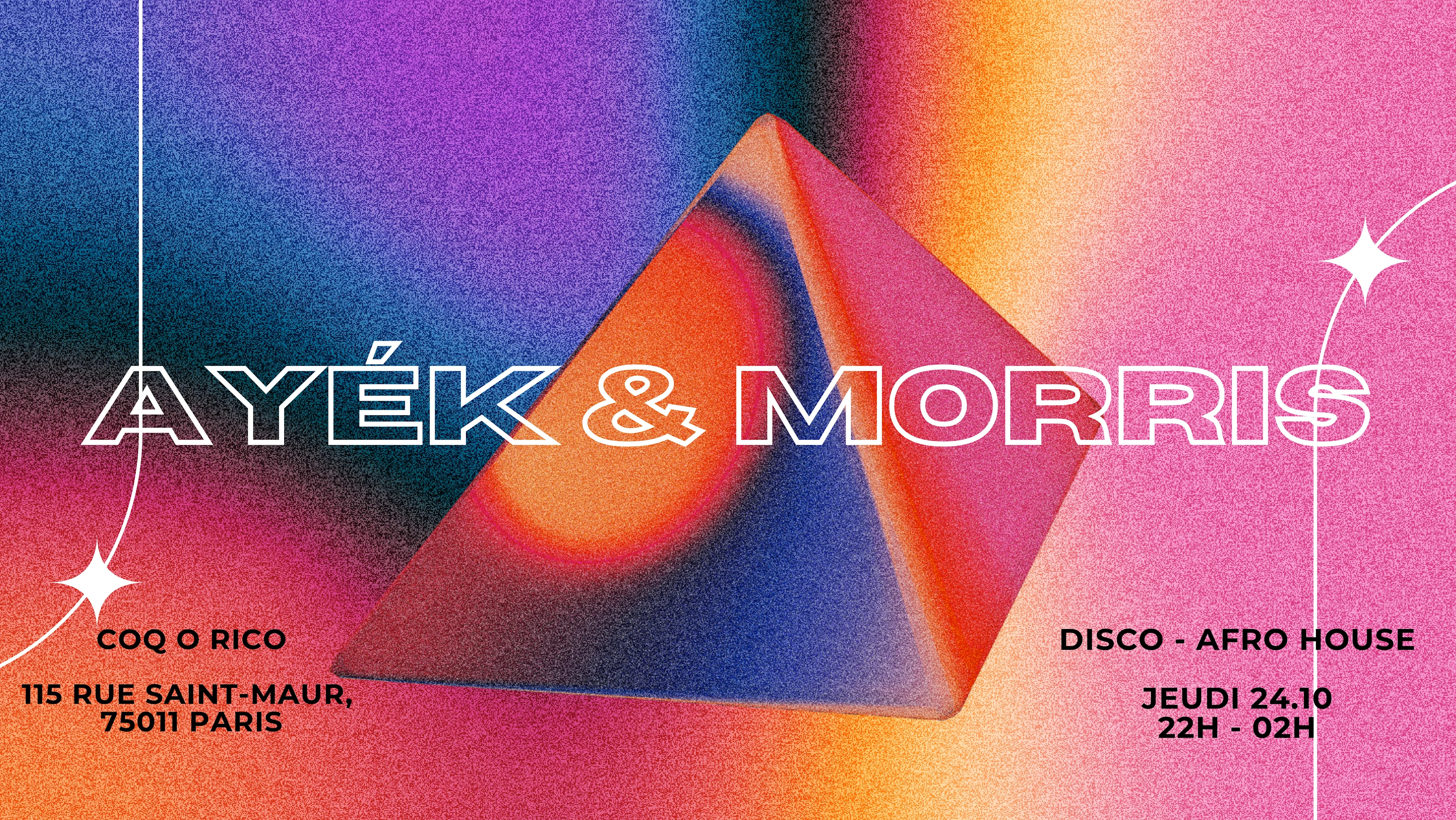 Ayék & Morris @ Coq O Rico Cover
