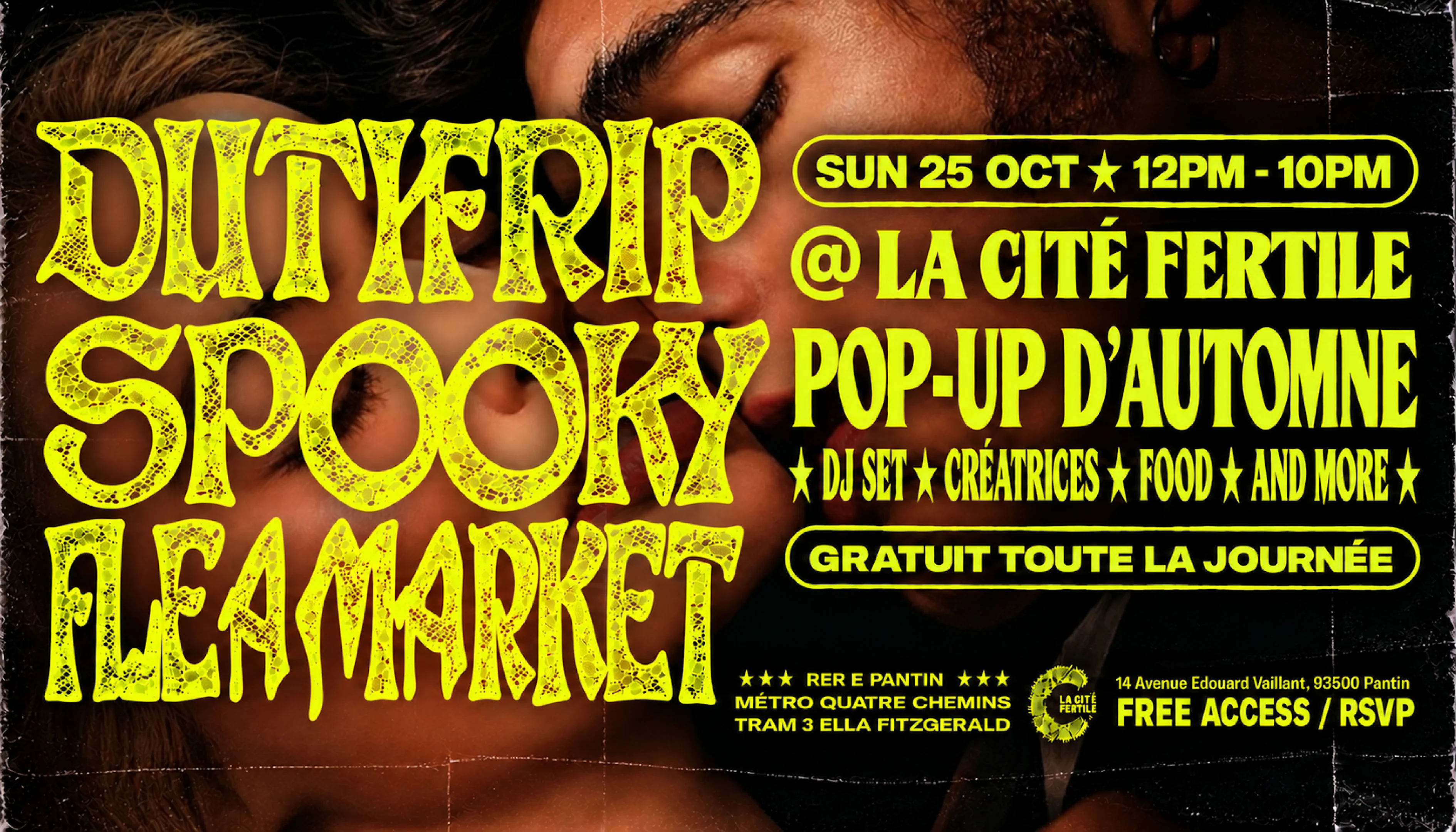 Dutyfrip Spooky Flea Market Cover