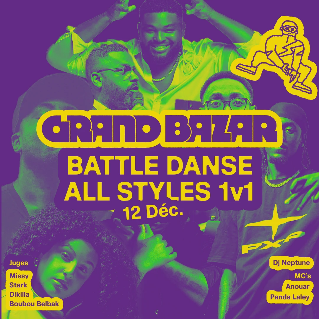 Battle All Styles 1v1 • Grand Bazar • Vendredi Cover