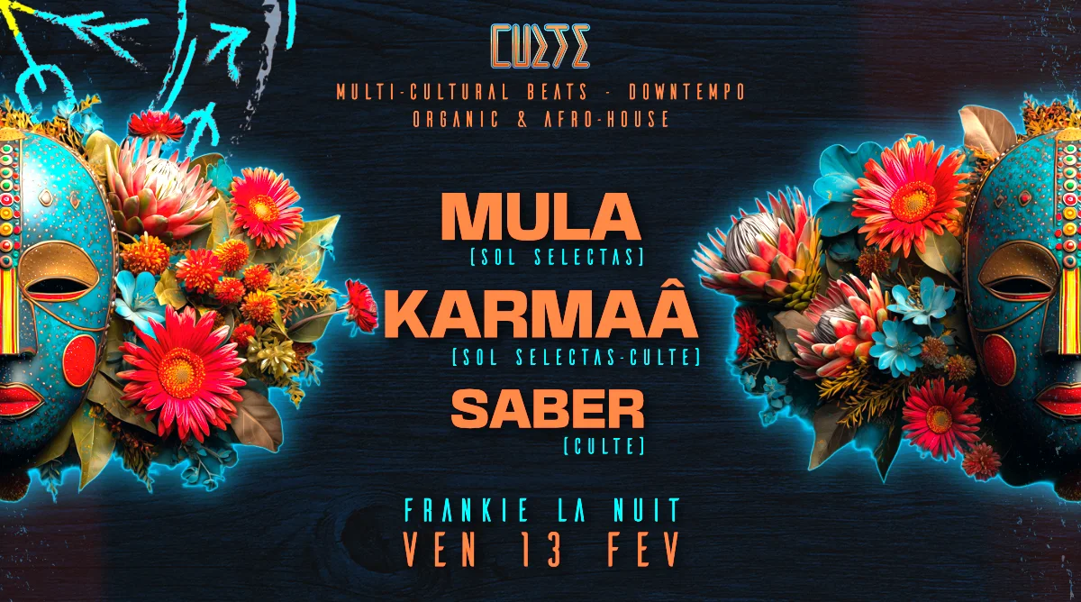Soirée Culte: Mula, Karmaâ Et Saber Cover
