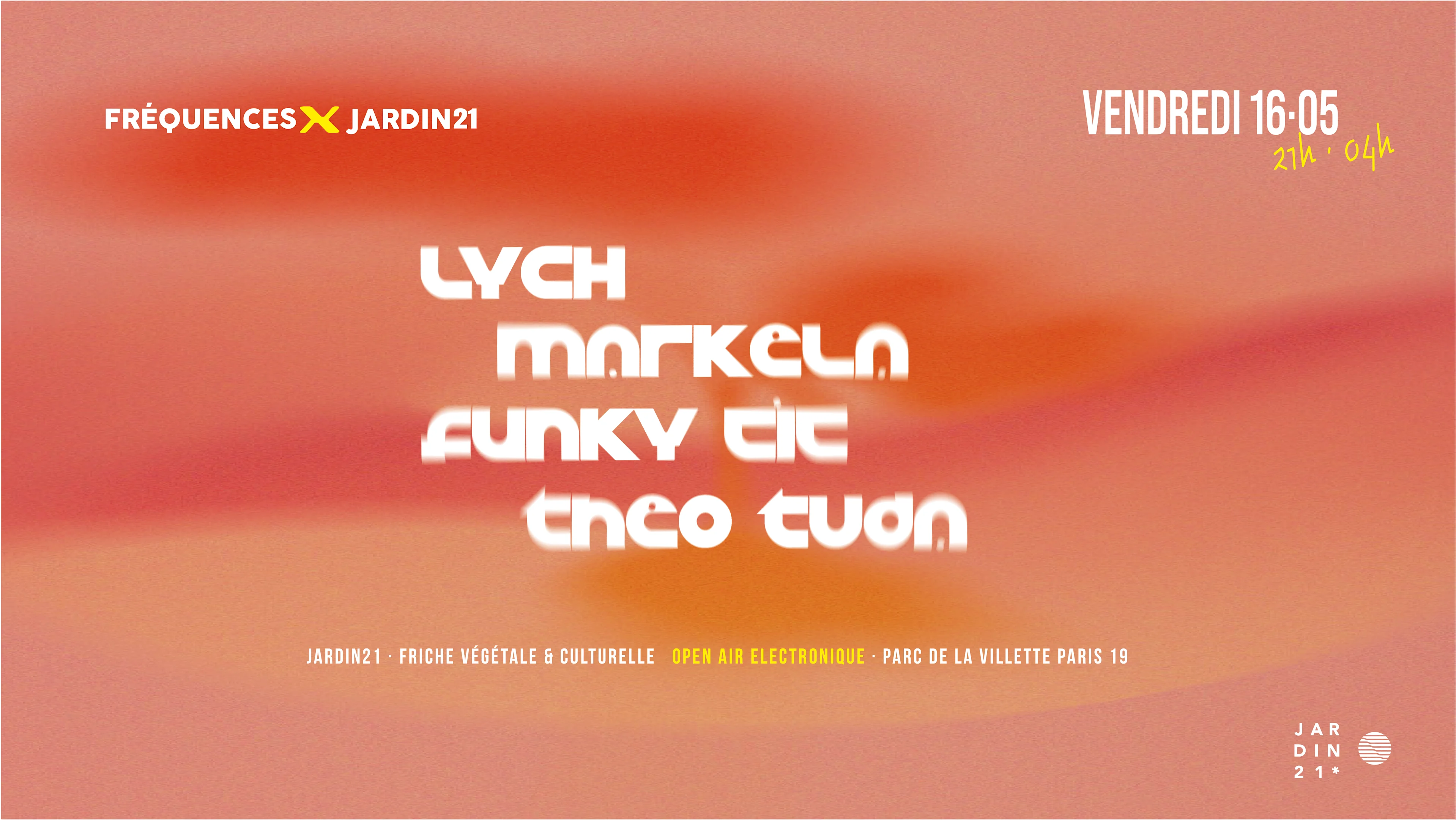 Fréquences X Jardin21 Cover