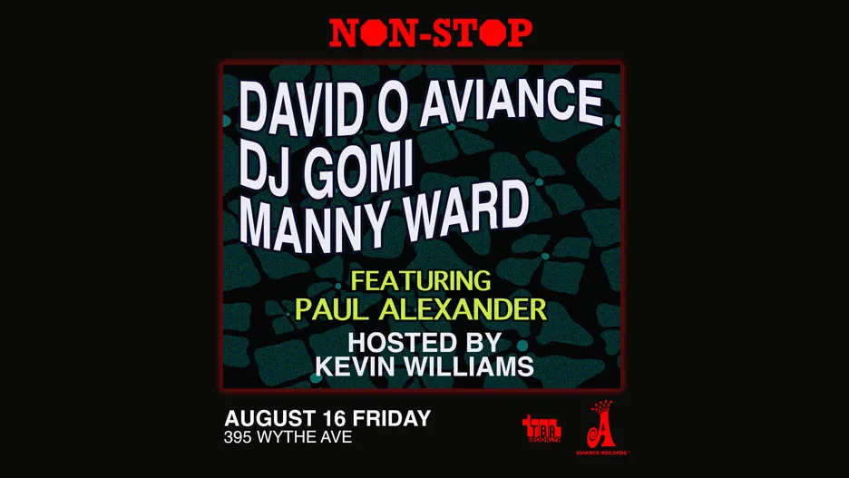 Non-Stop: Dj Gomi, Manny Ward, David Ohana, Paul Alexander Cover