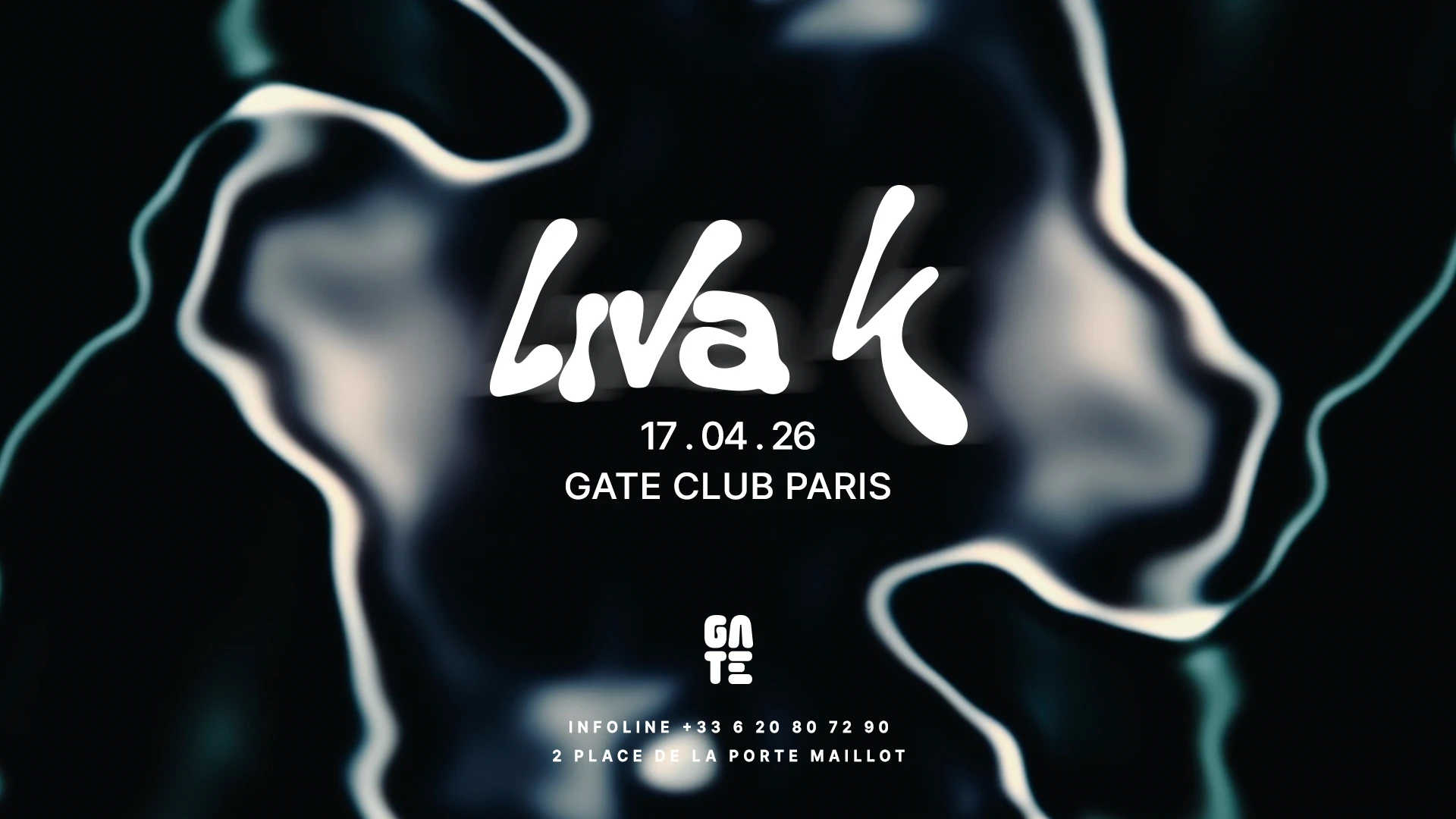 Liva K - Gate Club Paris Cover