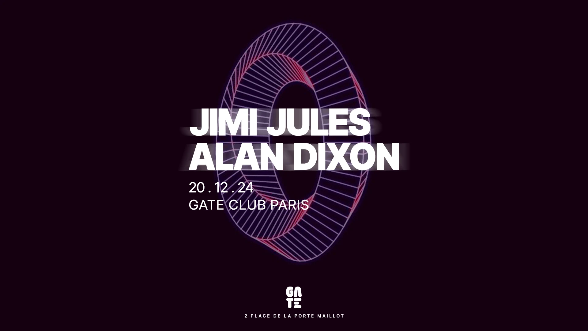Jimi Jules X Alan Dixon At Gate Club Paris Cover