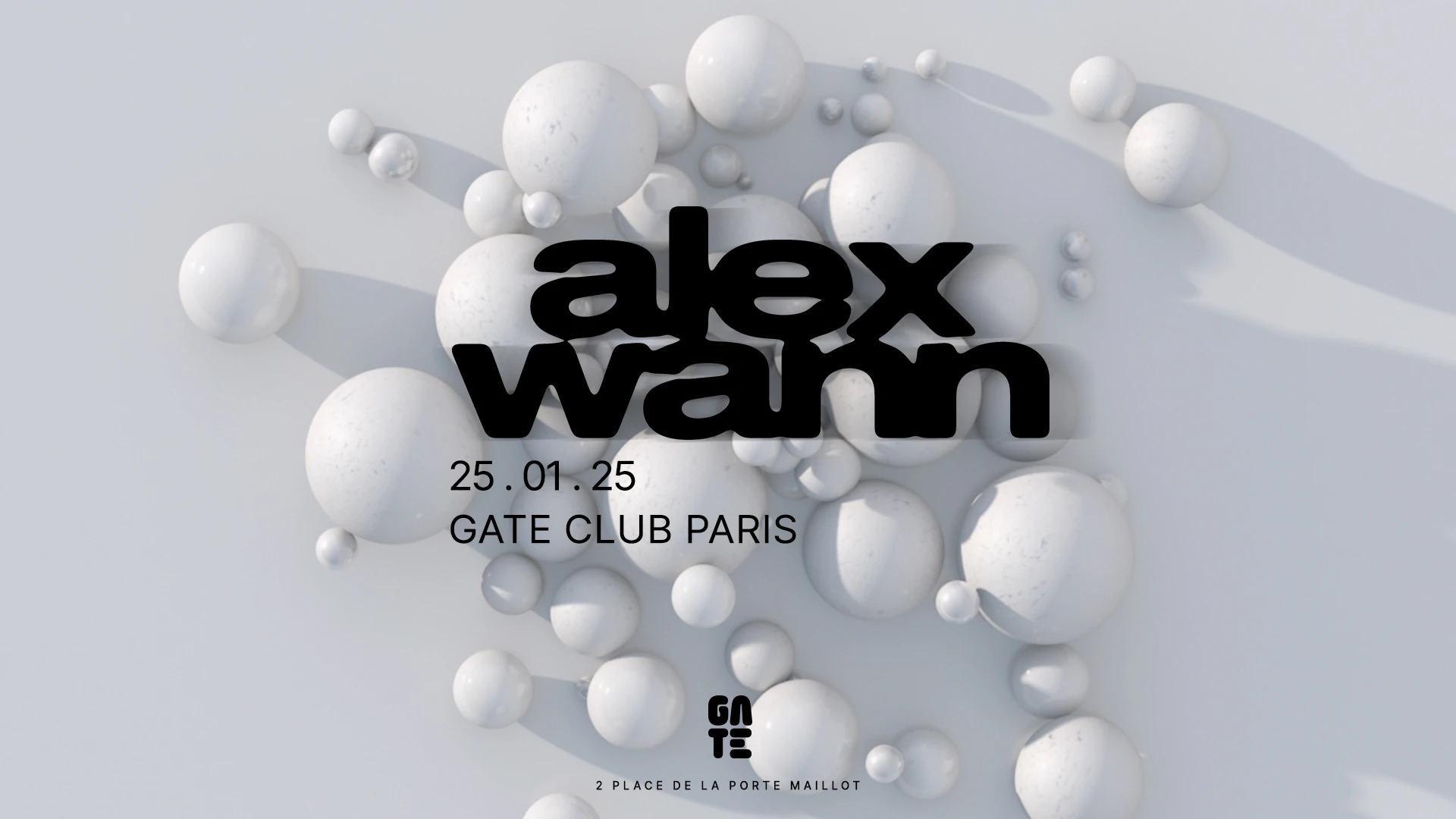 Alex Wann At Gate Club Paris Cover