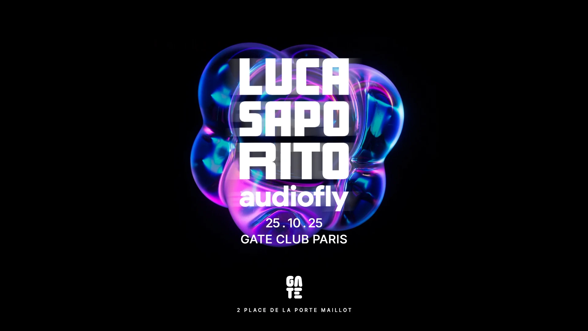 Luca Saporito (Audiofly) X Ottmann At Gate Club Paris Cover