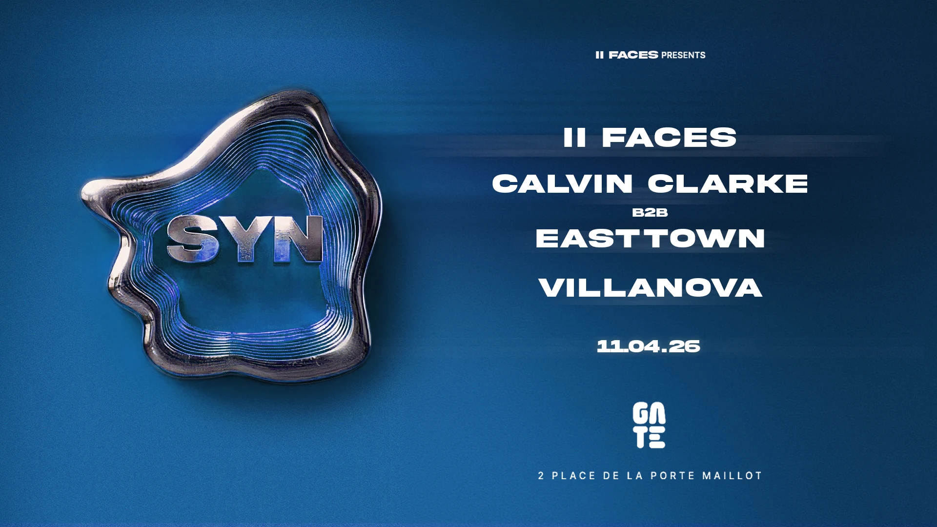 Syn: II Faces X Calvin Clarke B2b Easttown X Villanova Cover