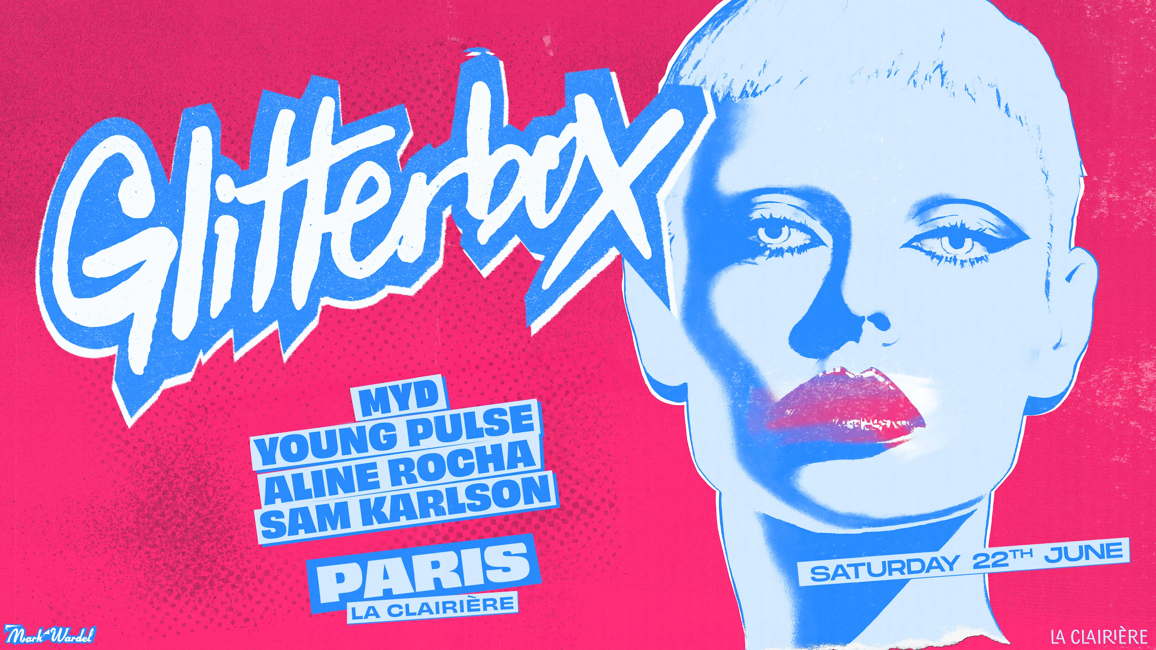 La Clairière X Glitterbox : Myd, Young Pulse, Aline Rocha Cover