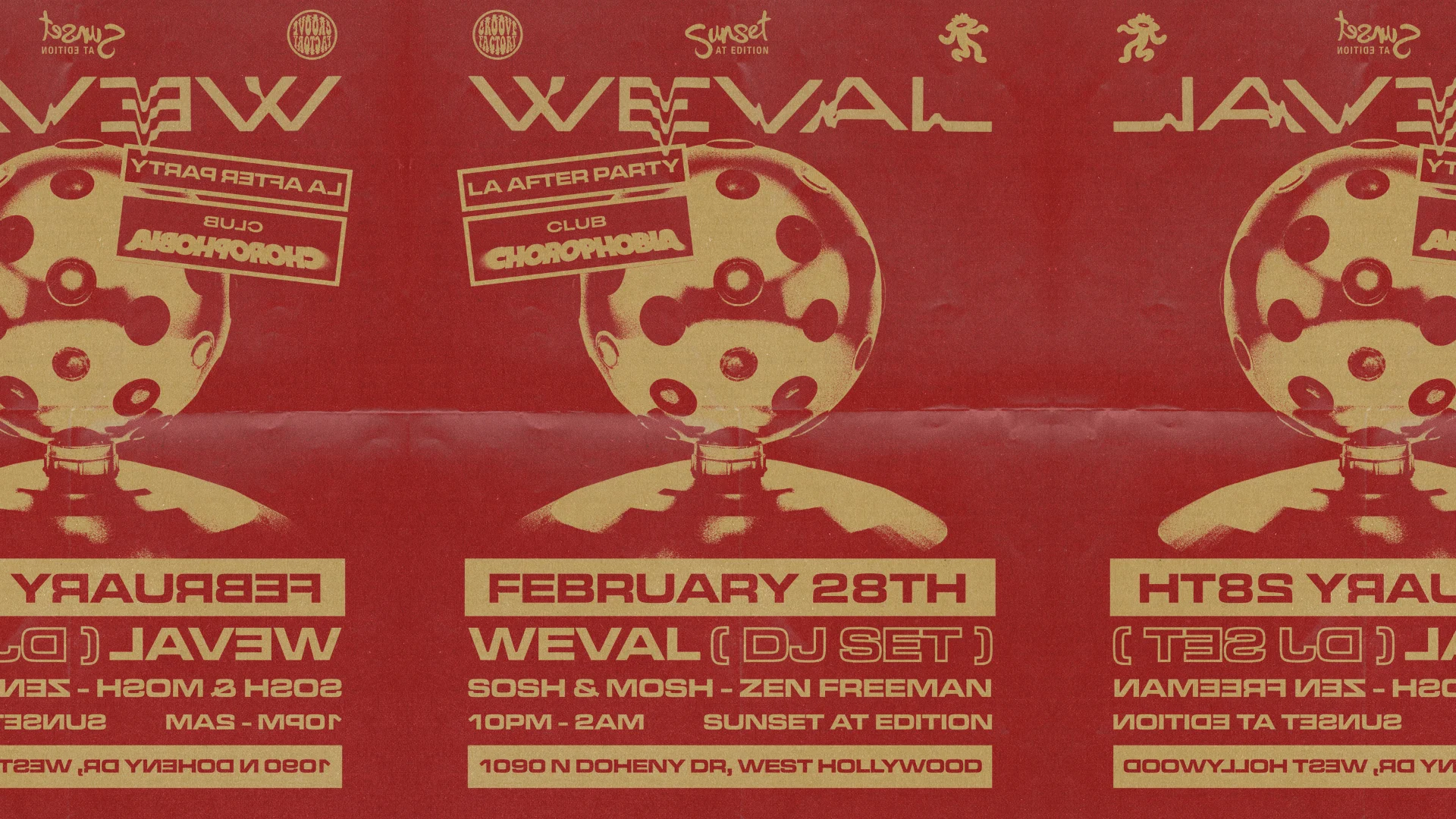 Weval (After Party) - Groove Factory Cover
