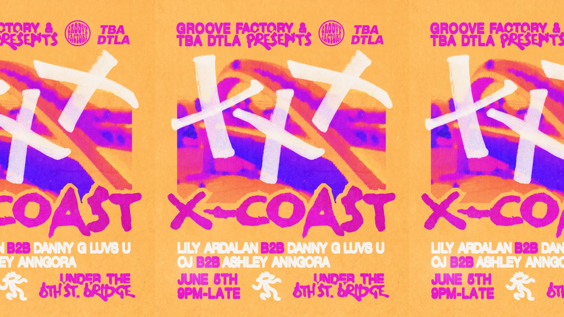 Groove Factory X Tba Dtla Presents: X-Coast Cover