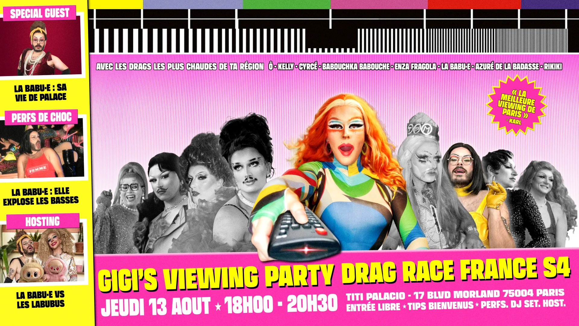 Gigi’S Viewing Party - Drag Race France Saison 4! - Ep 06! Cover