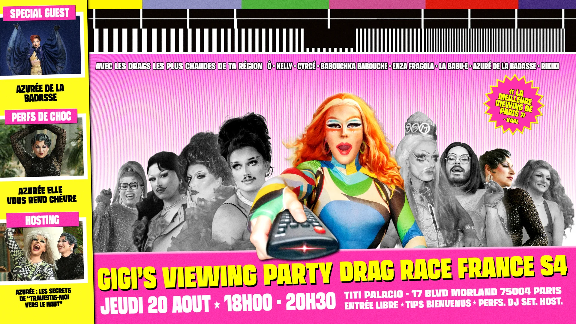 Gigi’S Viewing Party - Drag Race France Saison 4! - Ep 07! Cover