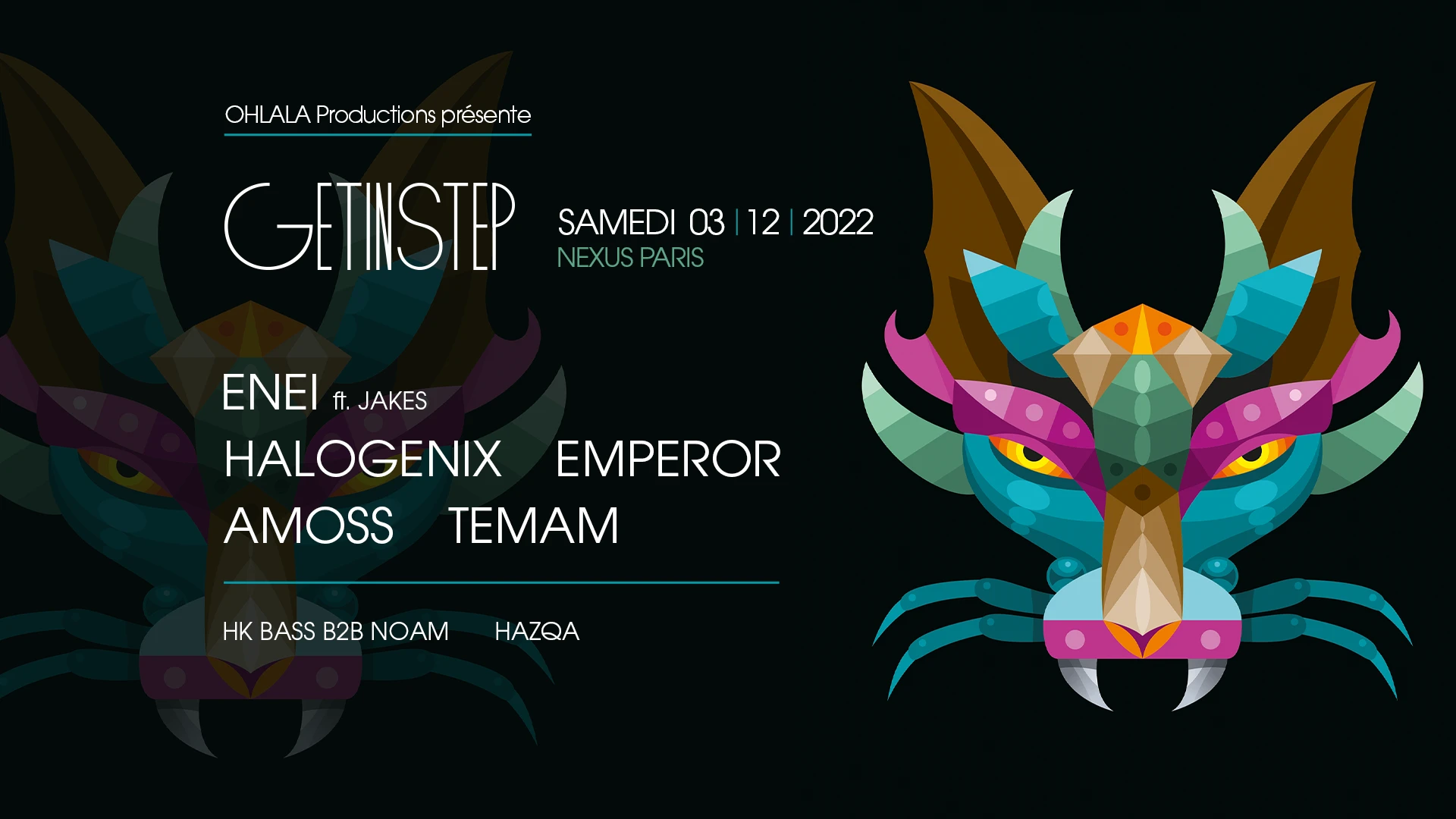 Get In Step W/ Enei - Halogenix - Emperor - Amoss & More Cover