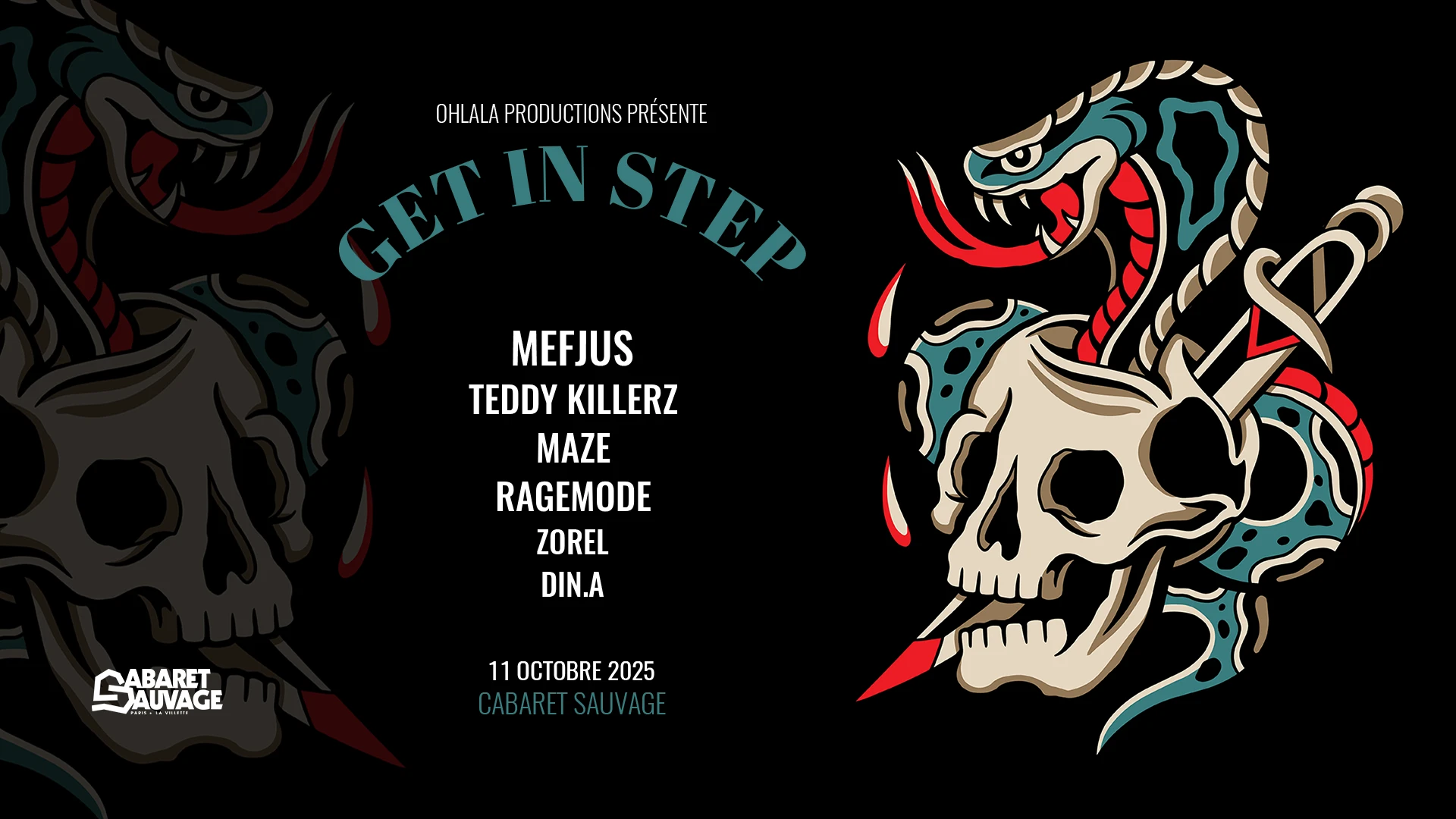 Get In Step W/ Mefjus - Teddy Killerz - Maze - Ragemode Cover