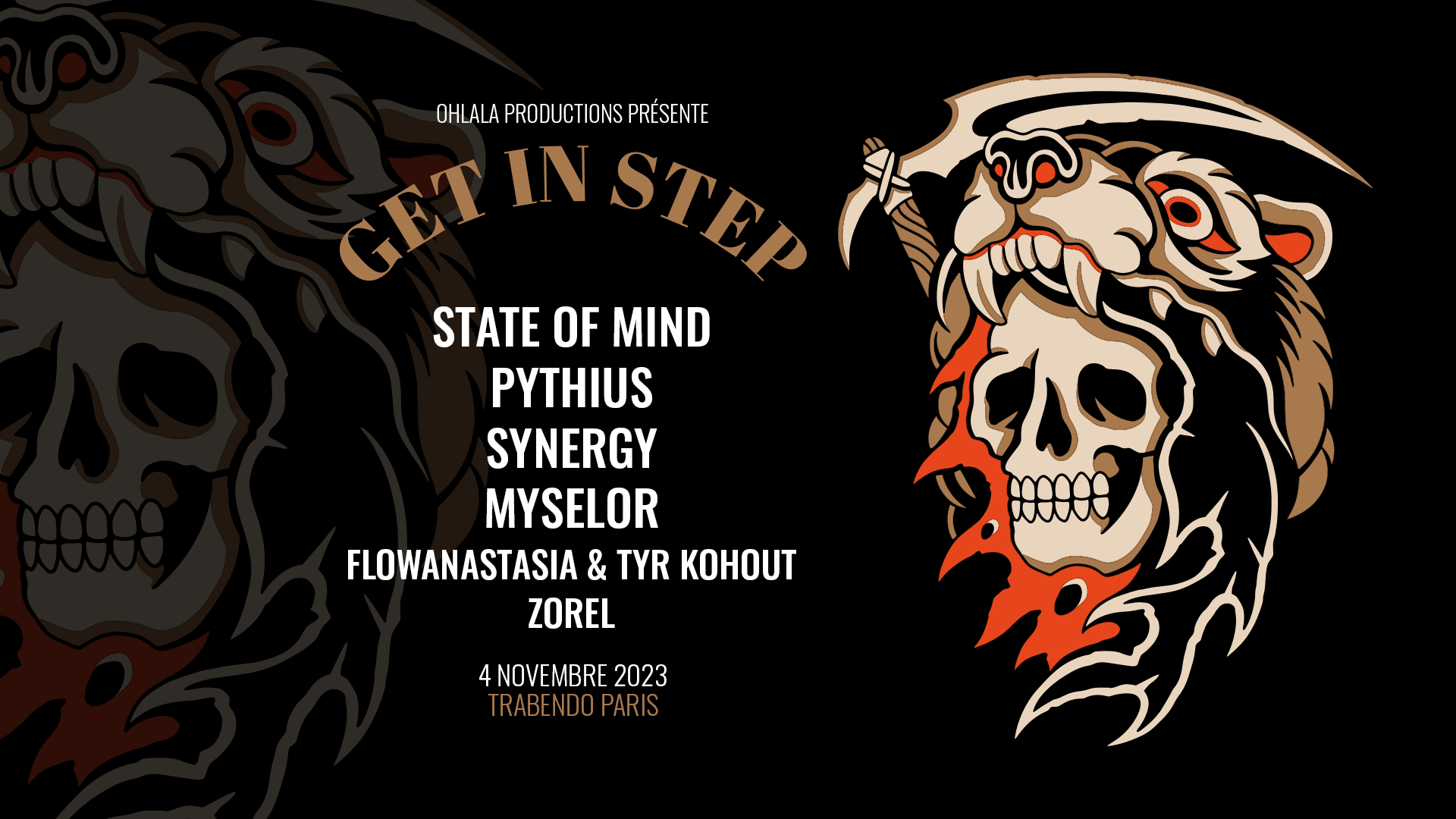 Get In Step W/ State Of Mind / Pythius / Synergy / Myselor.. Cover