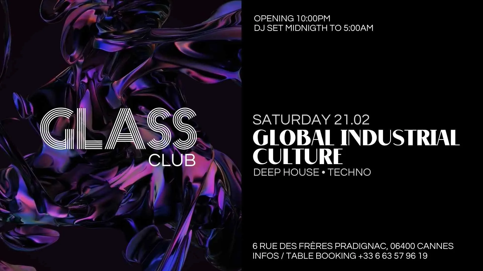 Glass Club Reçoit Global Industrial Culture Cover