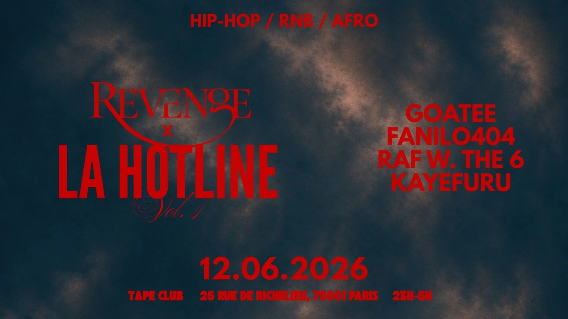 La Hotline X Revenge I Vol.4 Cover