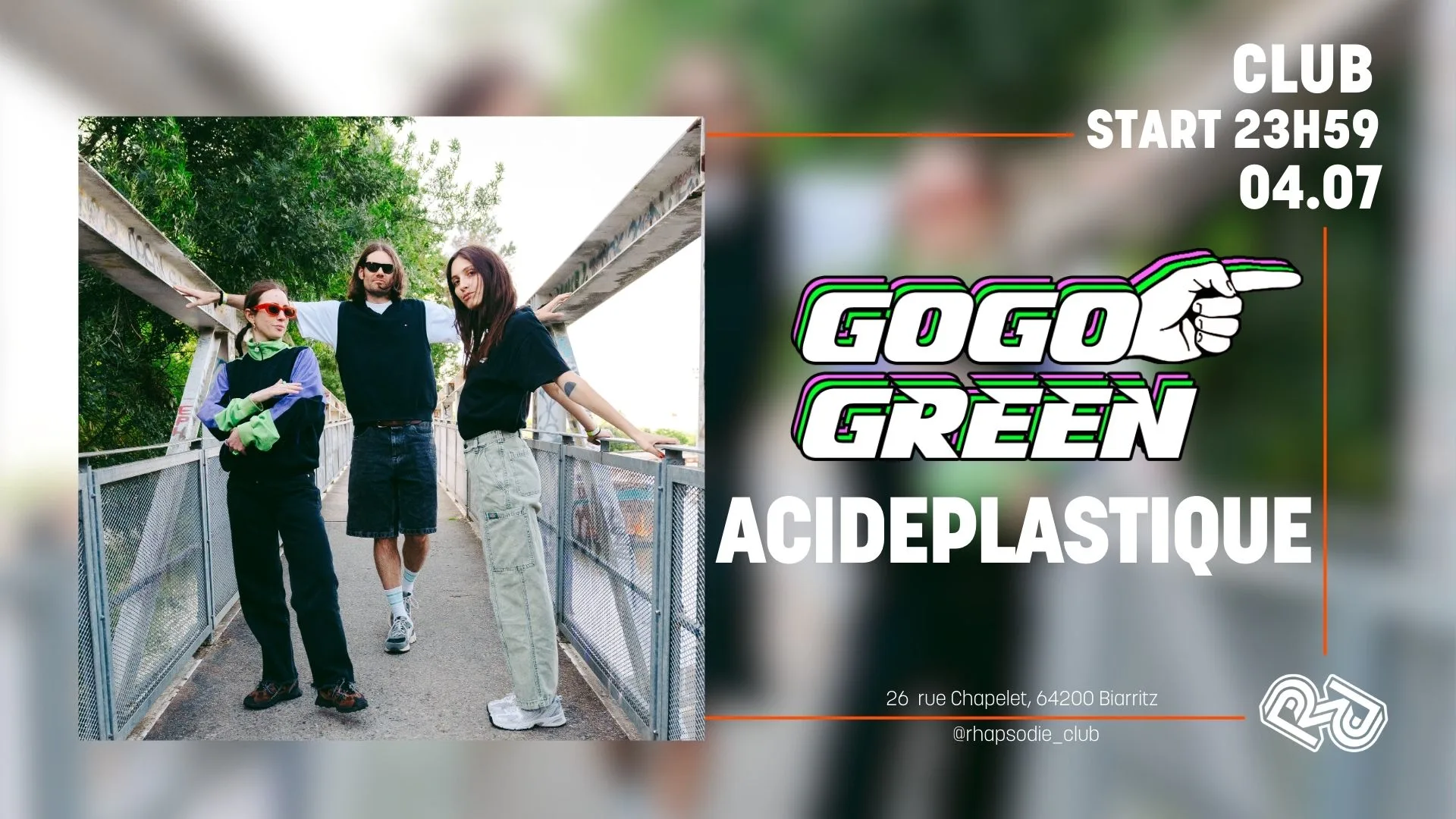 Gogo Green • Acideplastique Cover