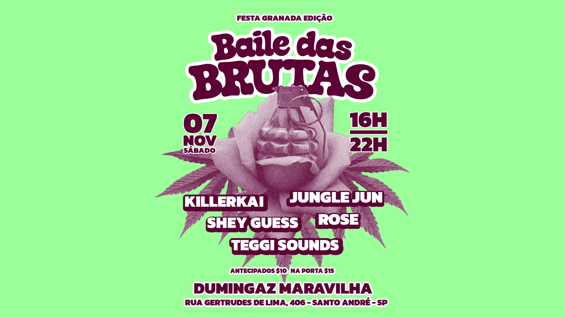 Baile Das Brutas #4 Cover